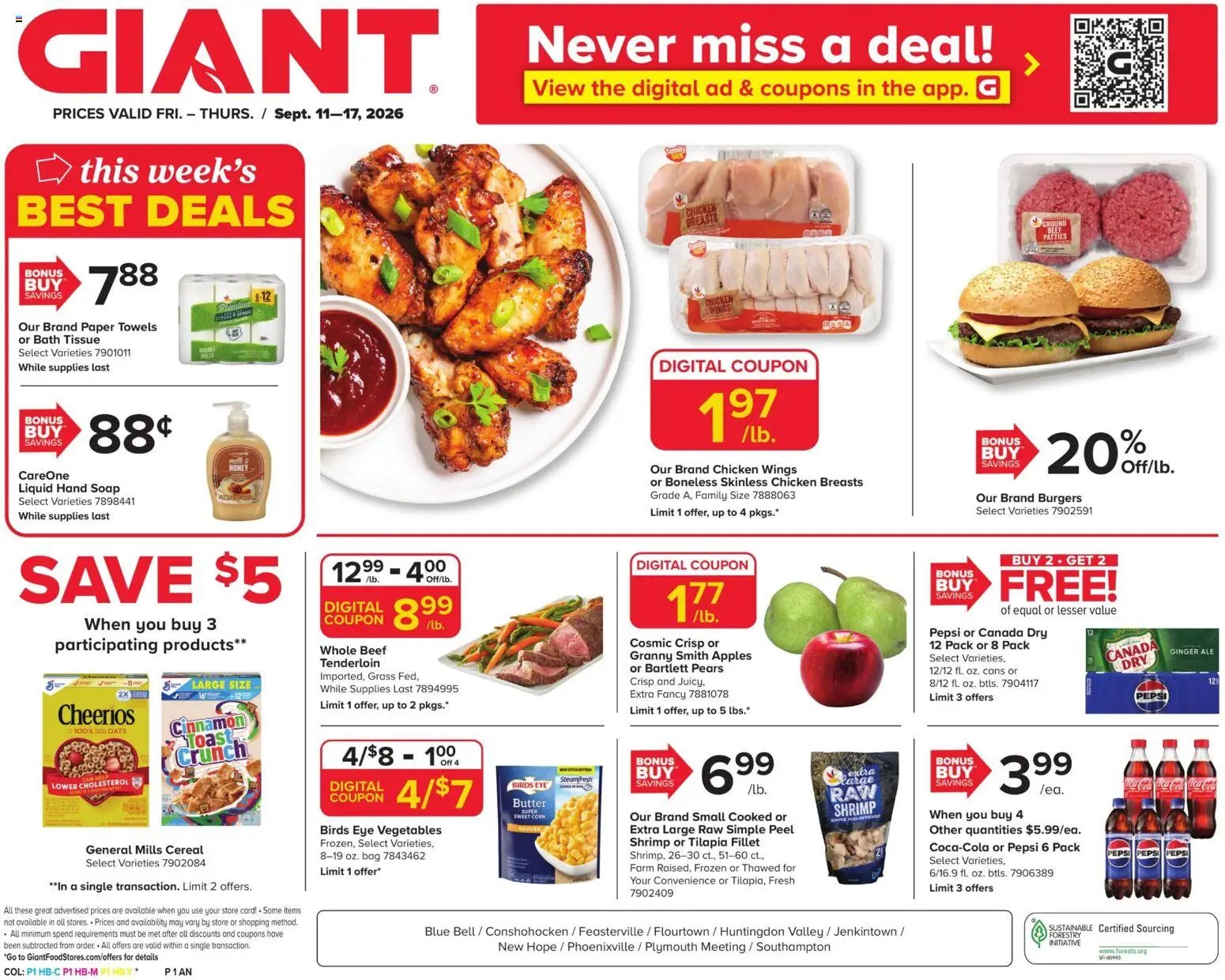 Giant Weekly Ad