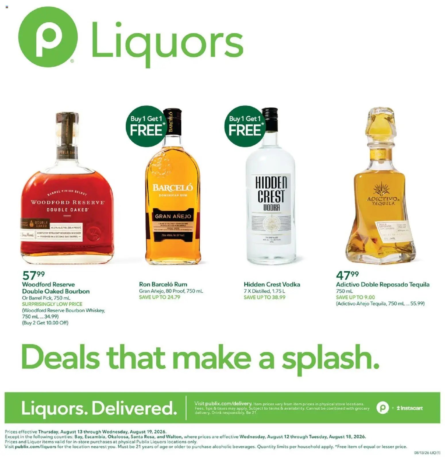 Publix Liquor Ad