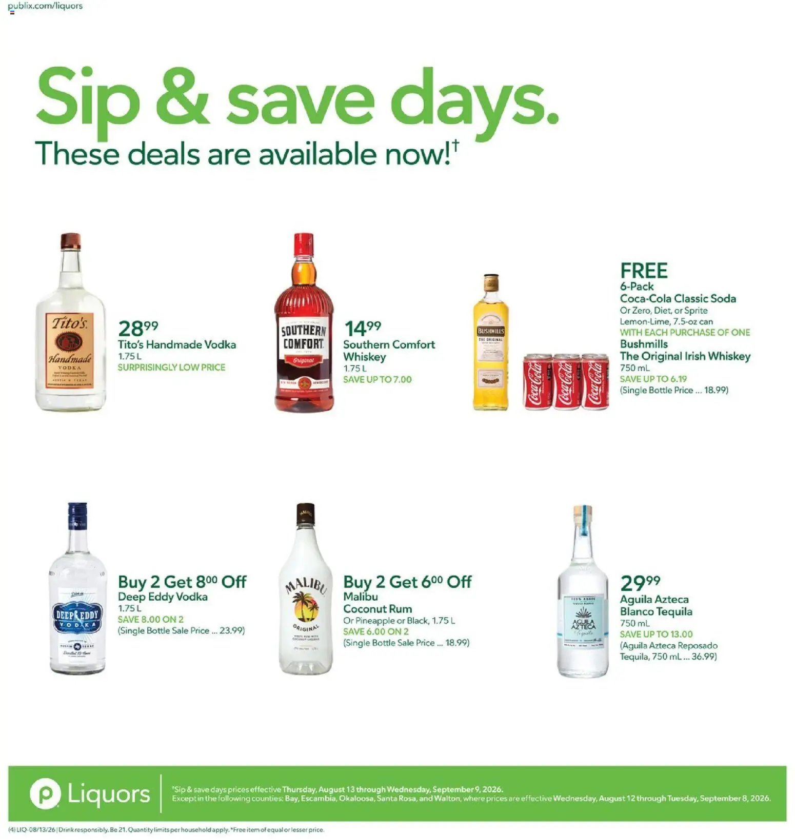 Publix Liquor Ad