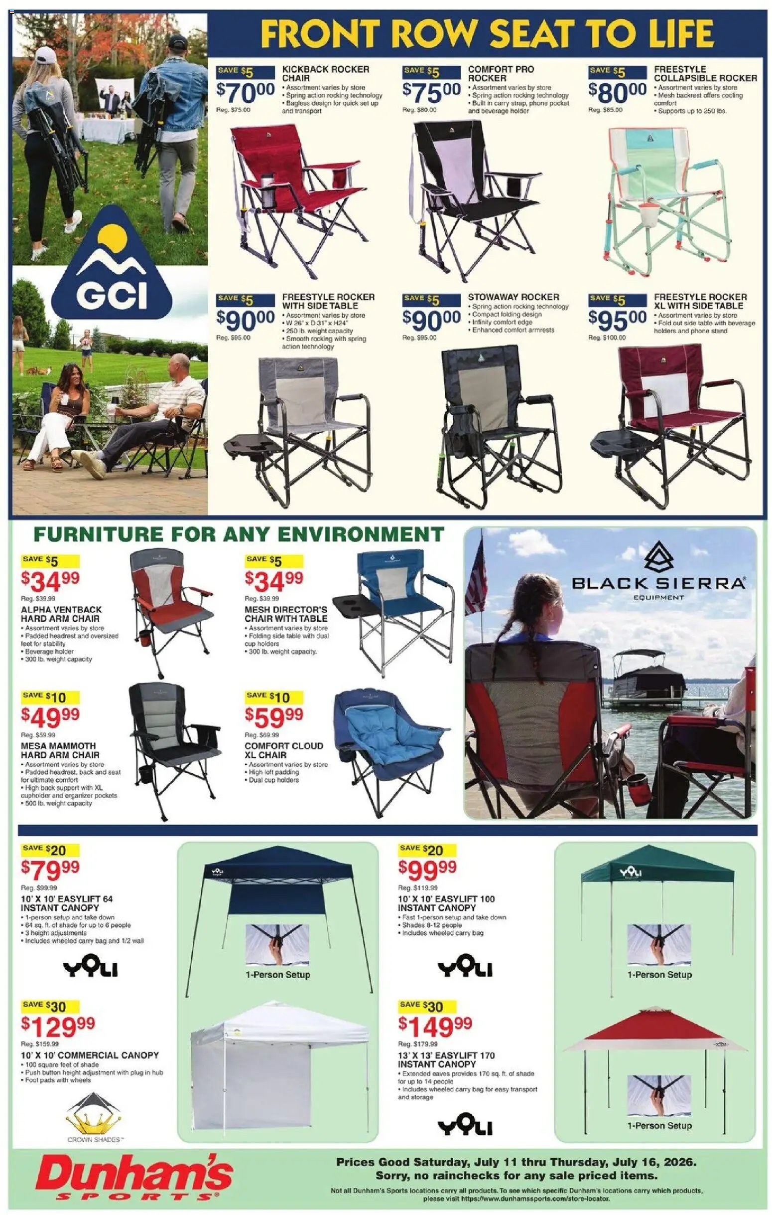 Dunham's Sports Weekly Ad