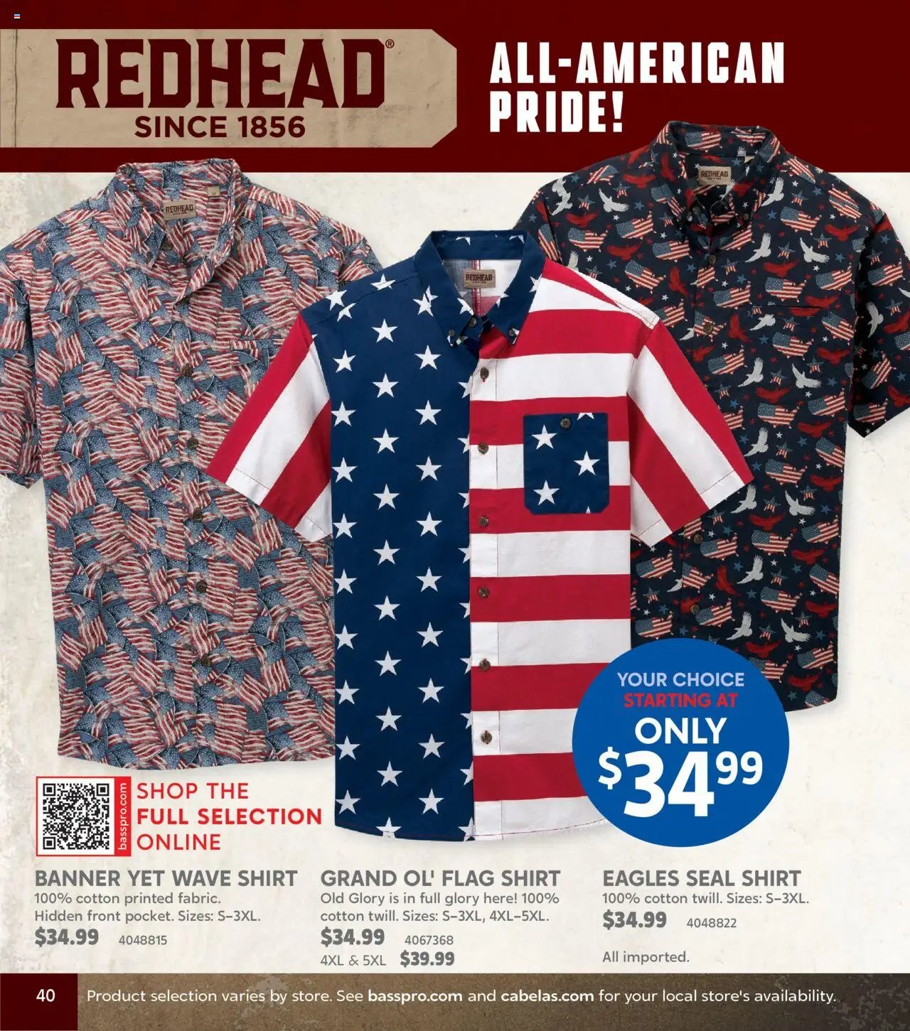 Bass Pro Summer Clothing 25