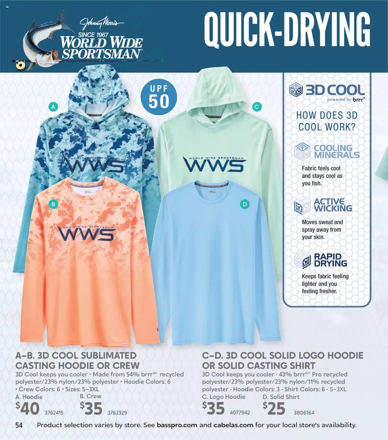 Bass Pro Summer Clothing 25