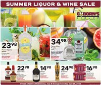 Coborn's Liquor Sale