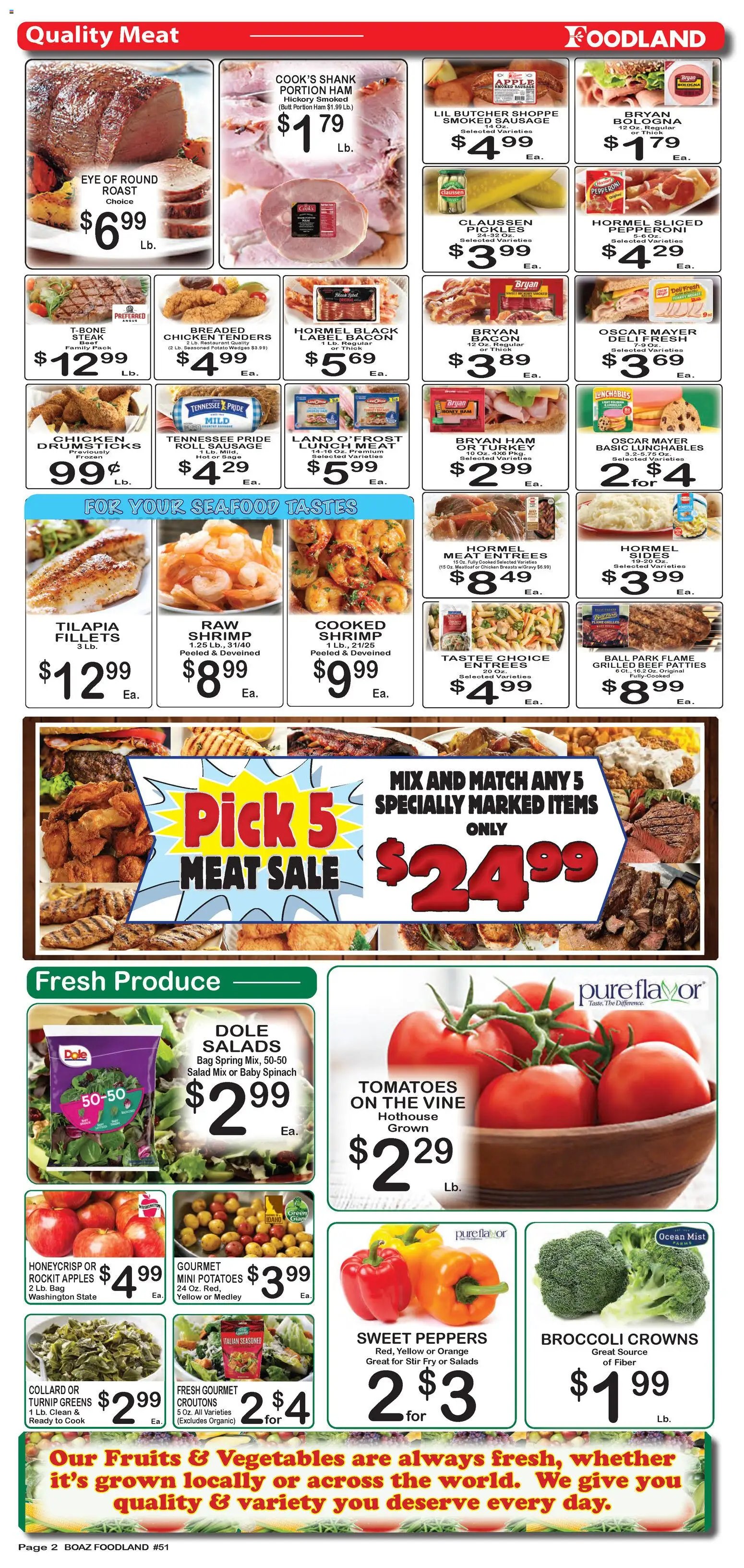 Foodland Weekly Ad