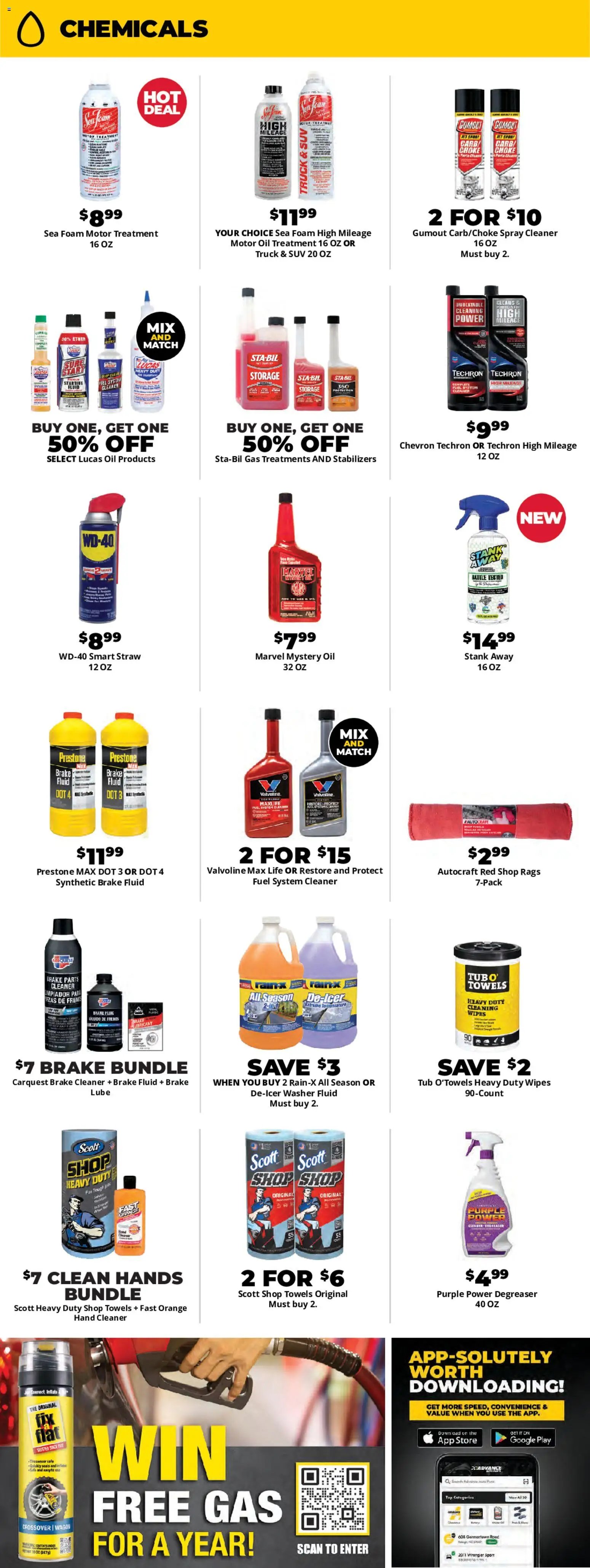 Advance Auto Parts Weekly Ad