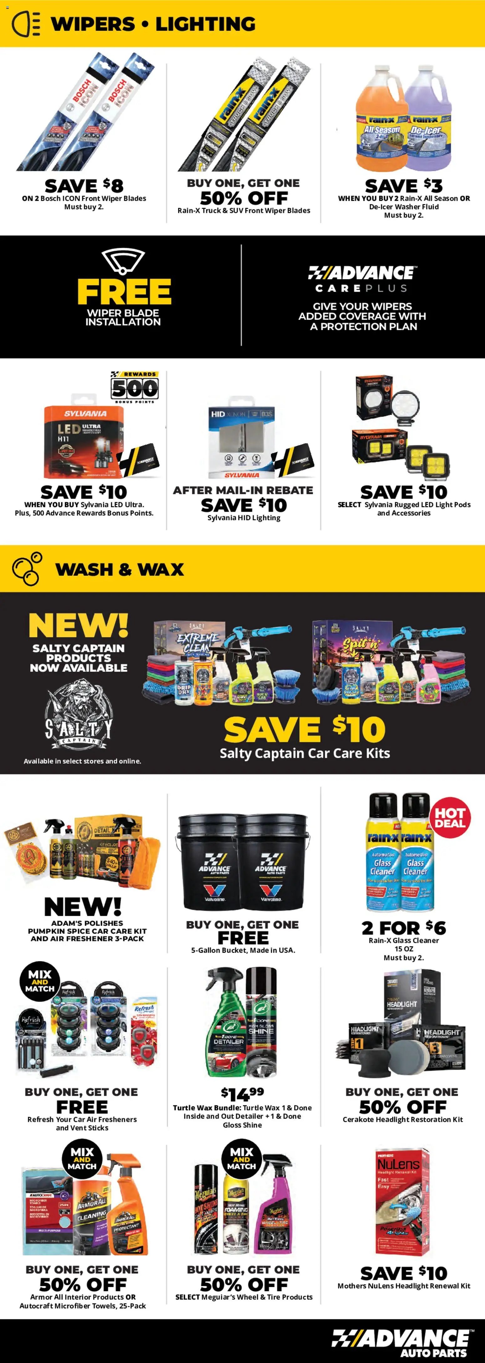 Advance Auto Parts Weekly Ad