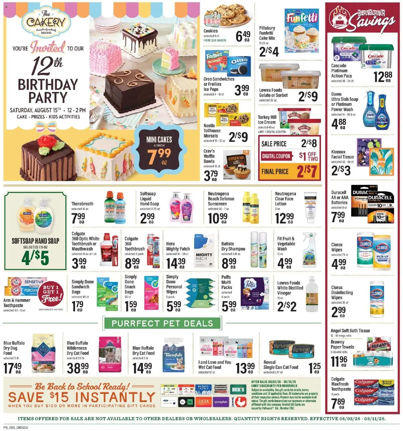 Lowes Foods Weekly Ad - GA