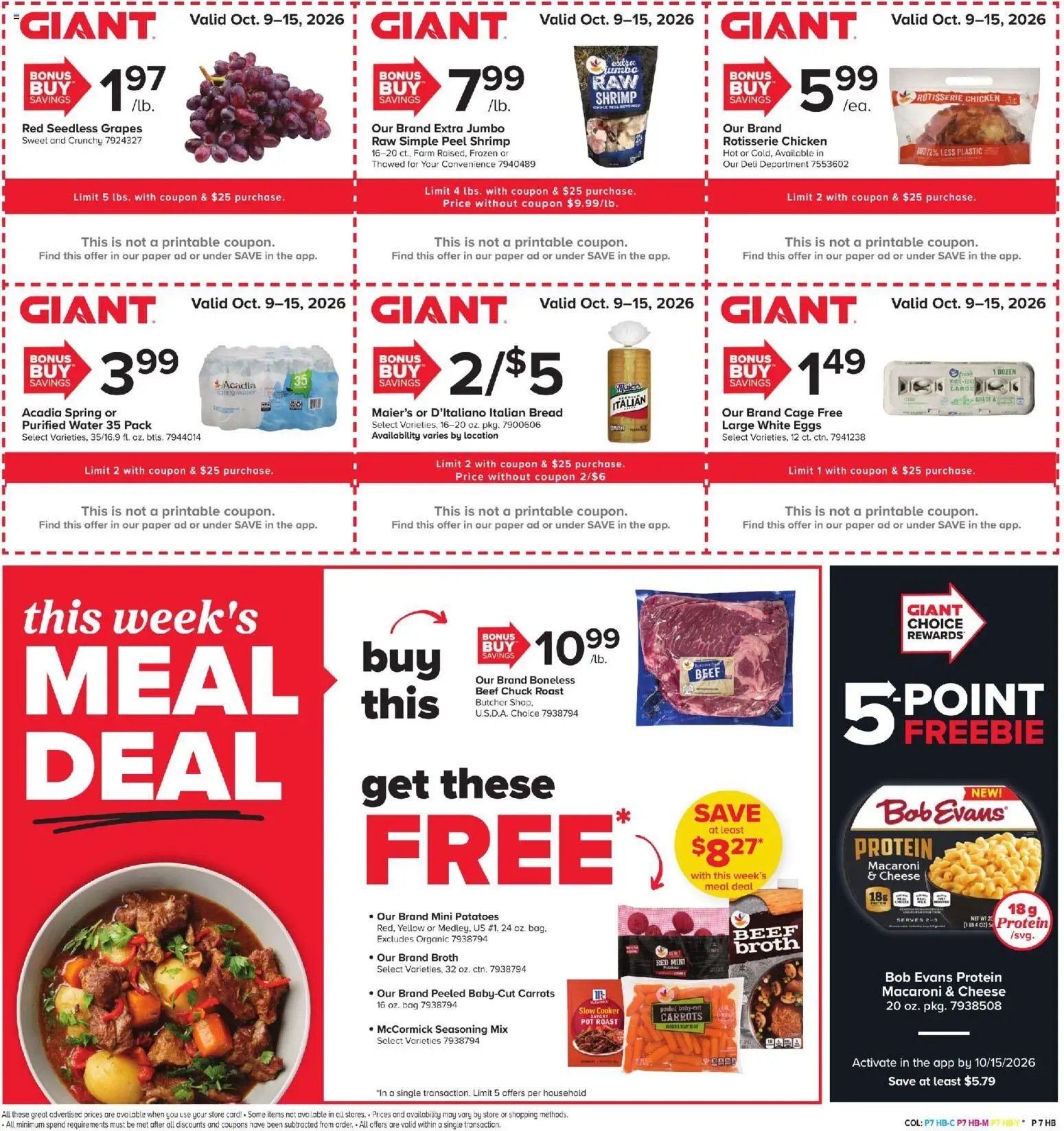 Giant Weekly Ad