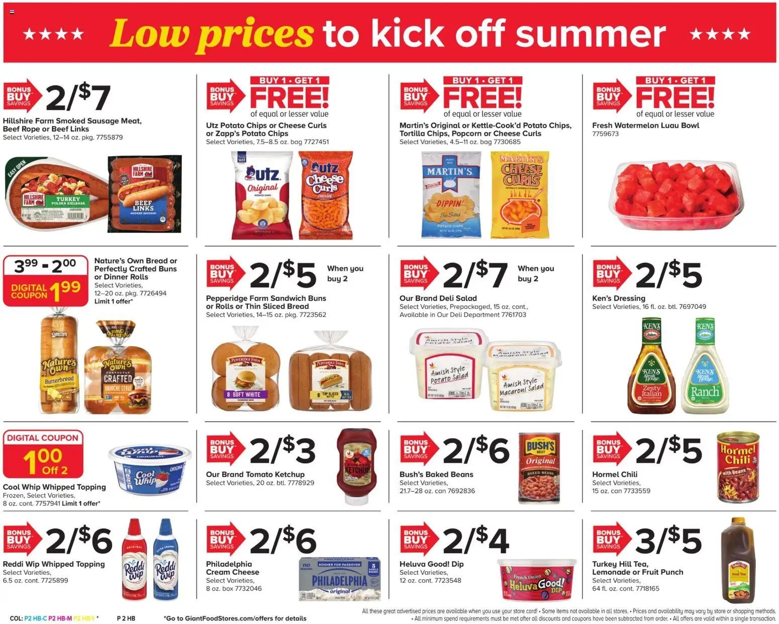Giant Weekly Ad