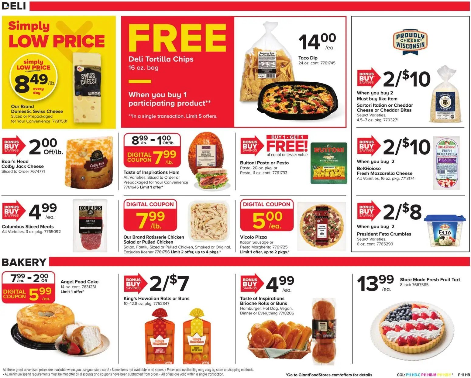 Giant Weekly Ad