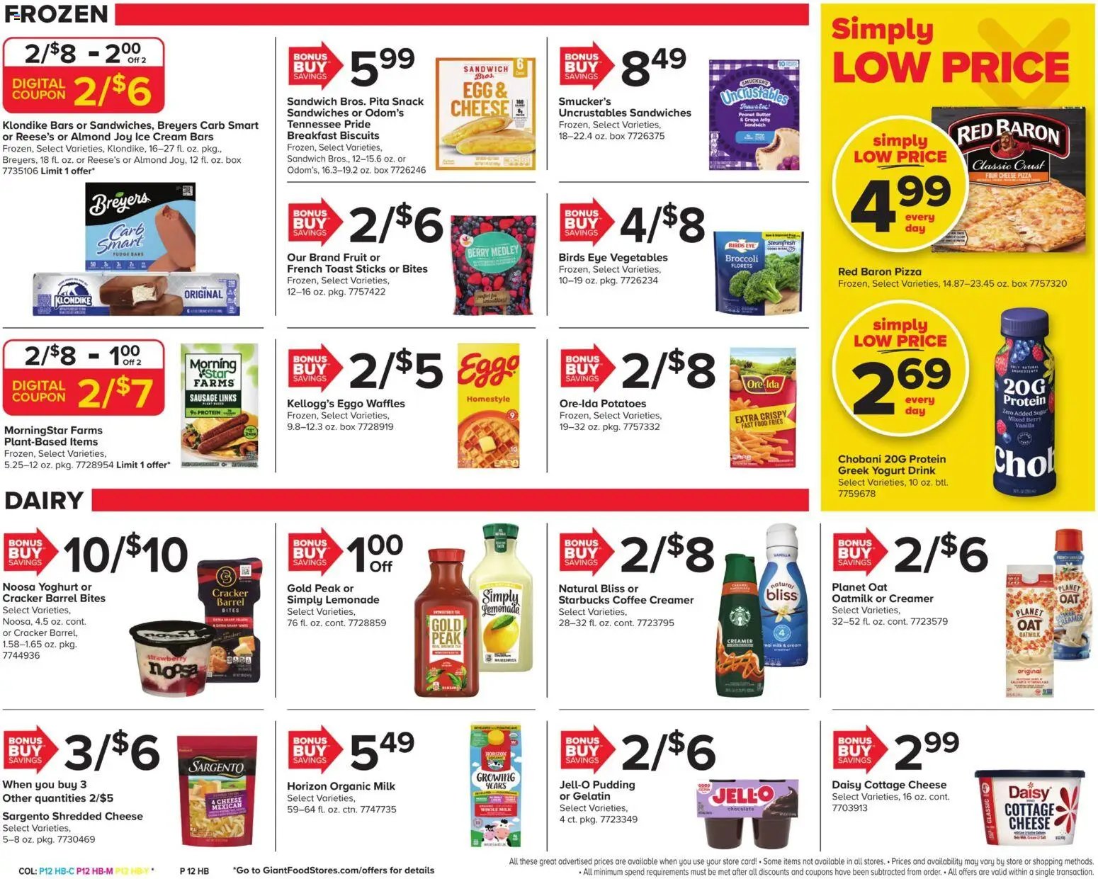 Giant Weekly Ad