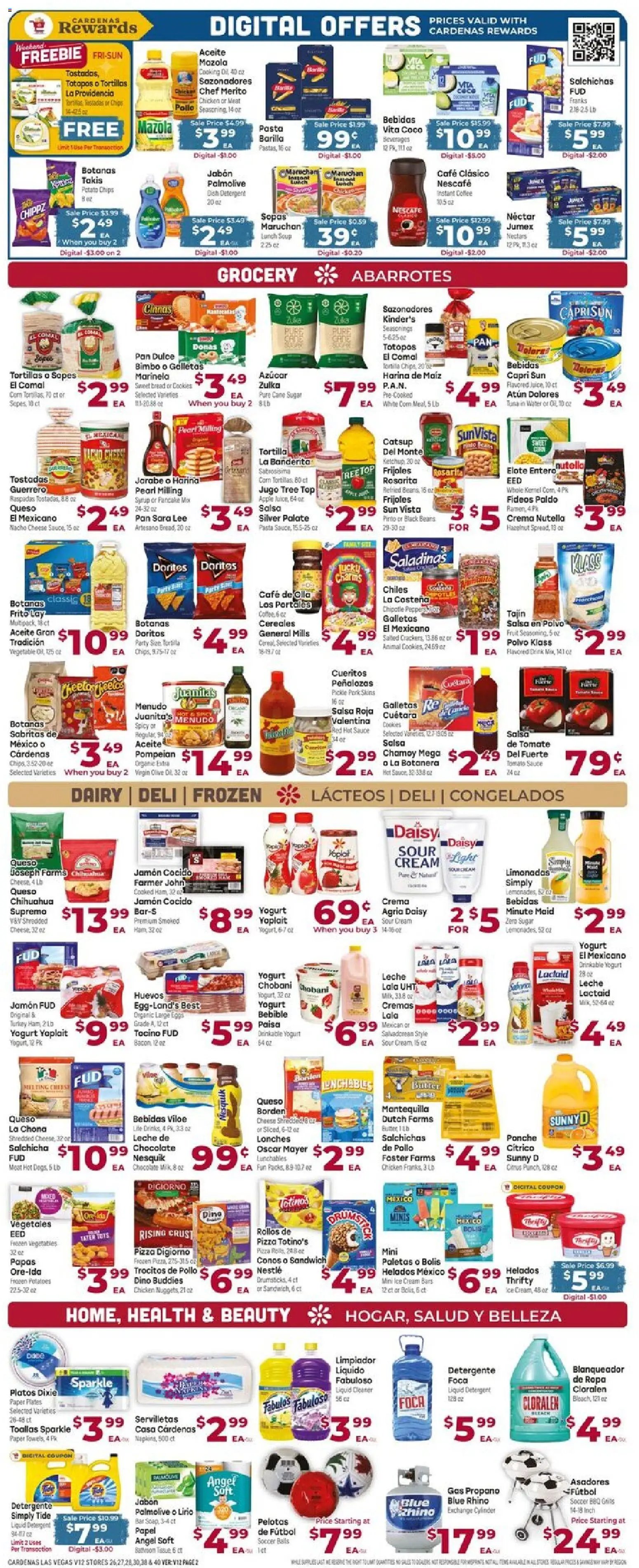 Cardenas Weekly Ad - NV