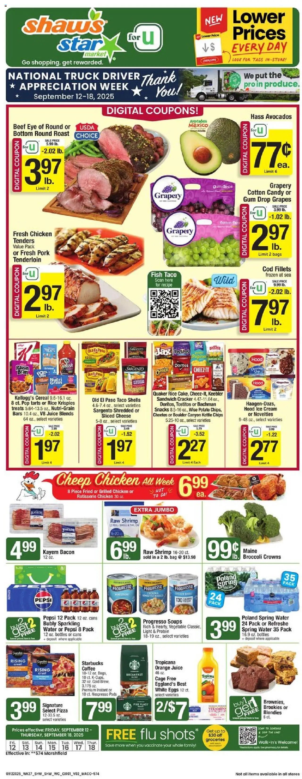 Star Market Weekly Ad - MA (2025-09-12 - 2025-09-18) | 1