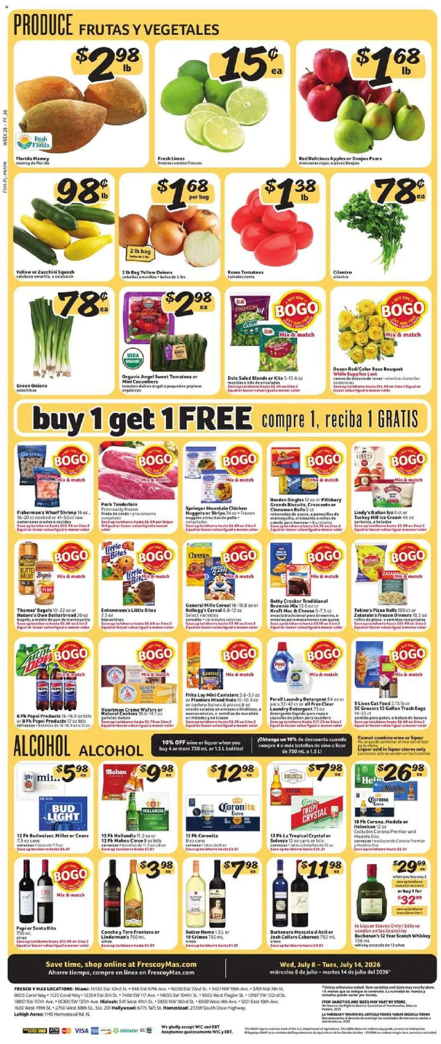 Fresco y Más Weekly Ad