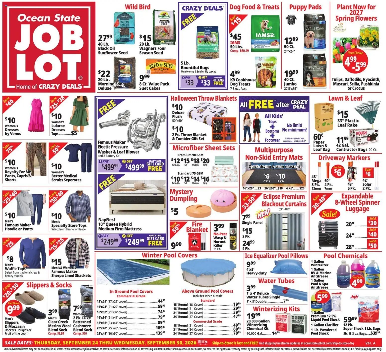 Ocean State Job Lot Weekly Ad - MA