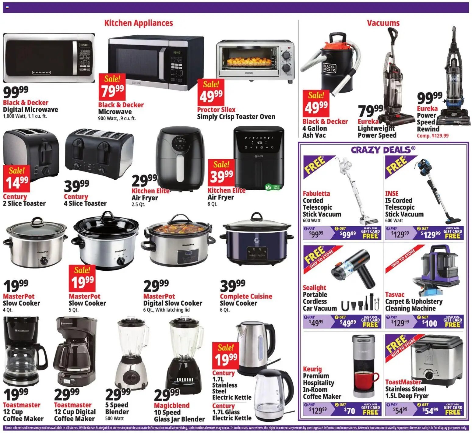 Ocean State Job Lot Weekly Ad - MA