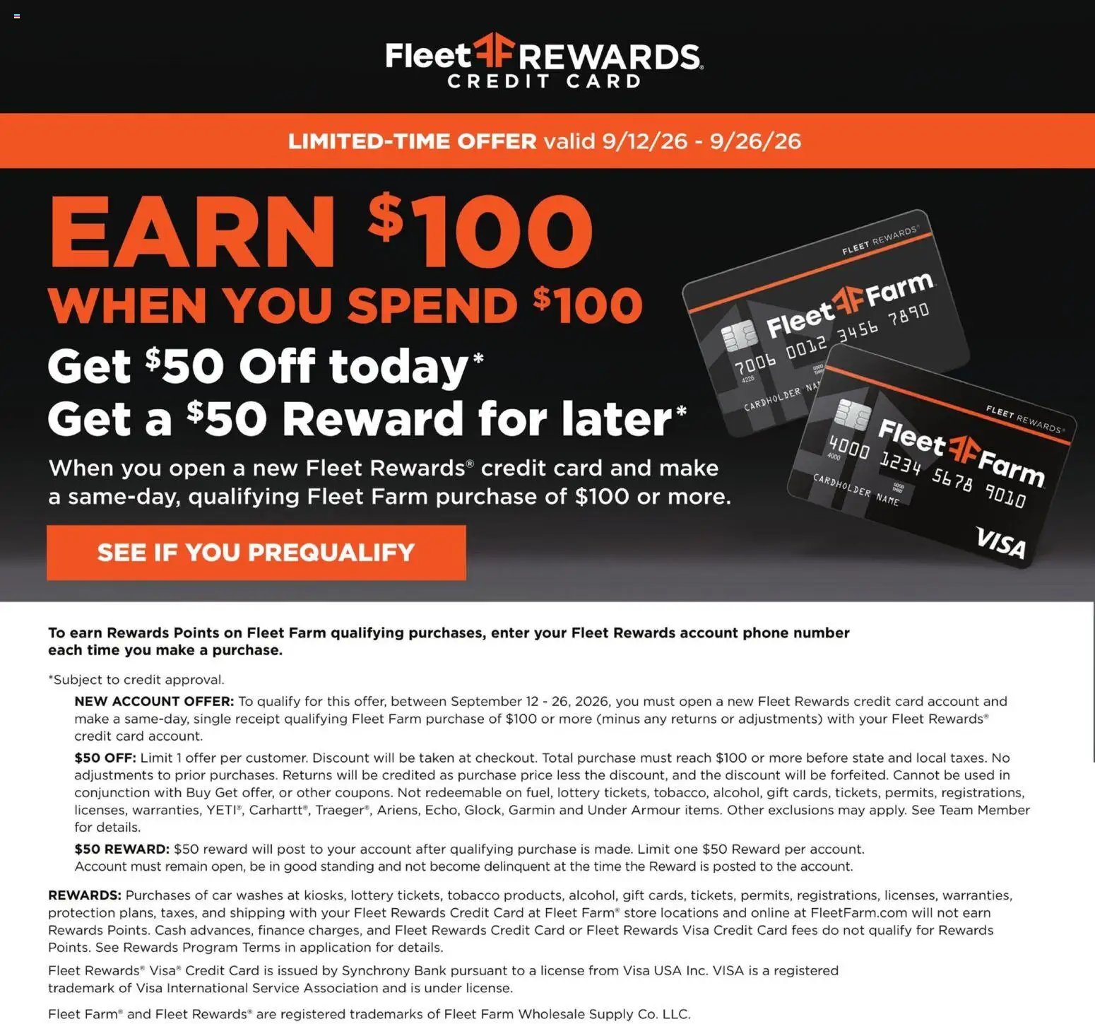 Mills Fleet Farm Weekly Ad