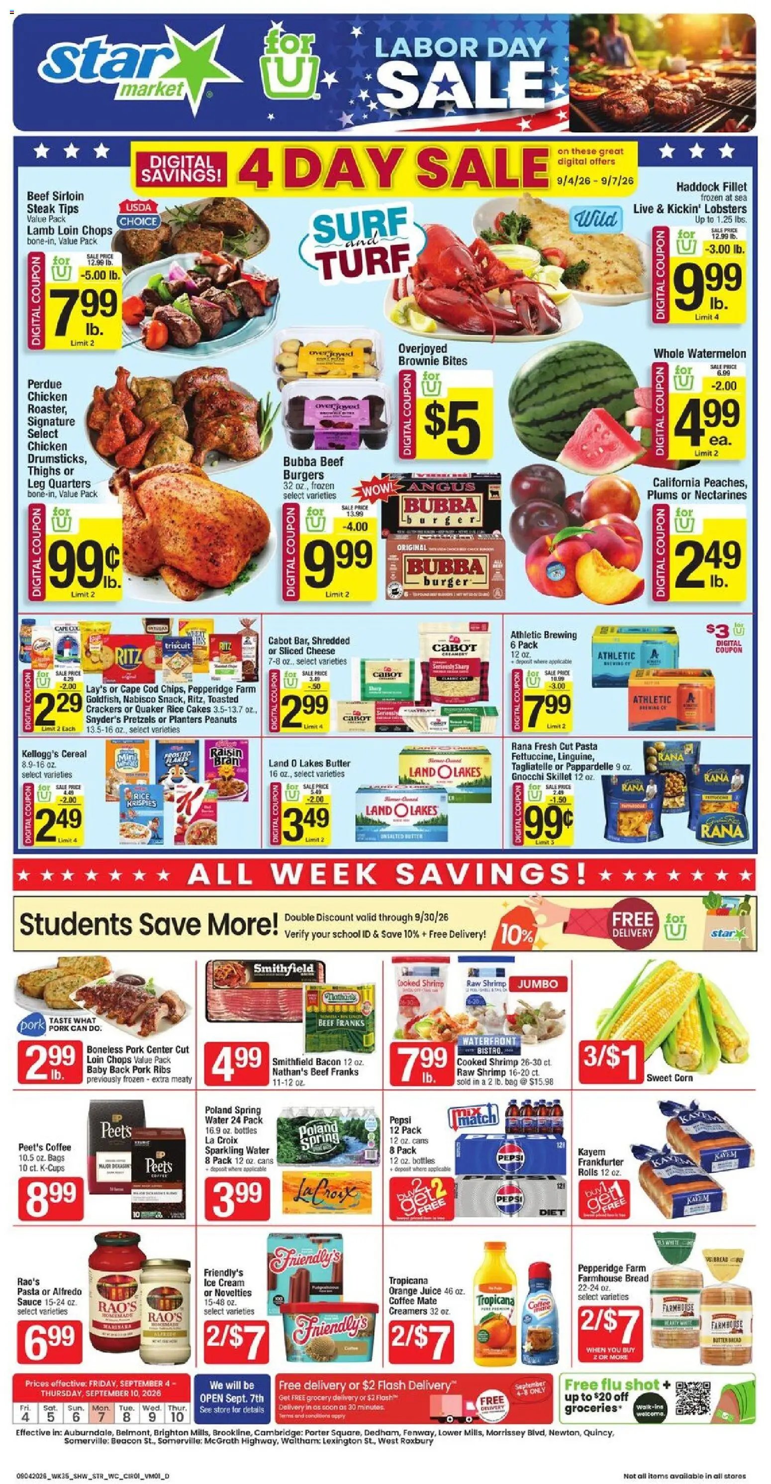 Star Market Weekly Ad - MA