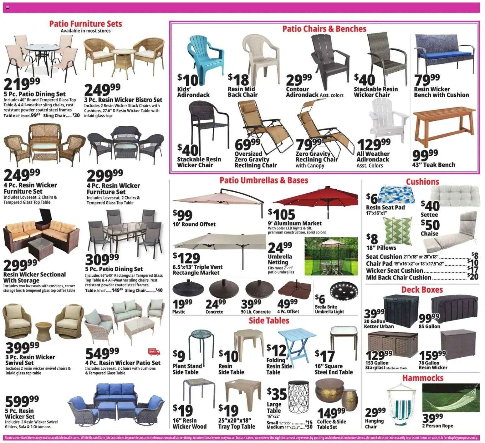 Ocean State Job Lot Weekly Ad