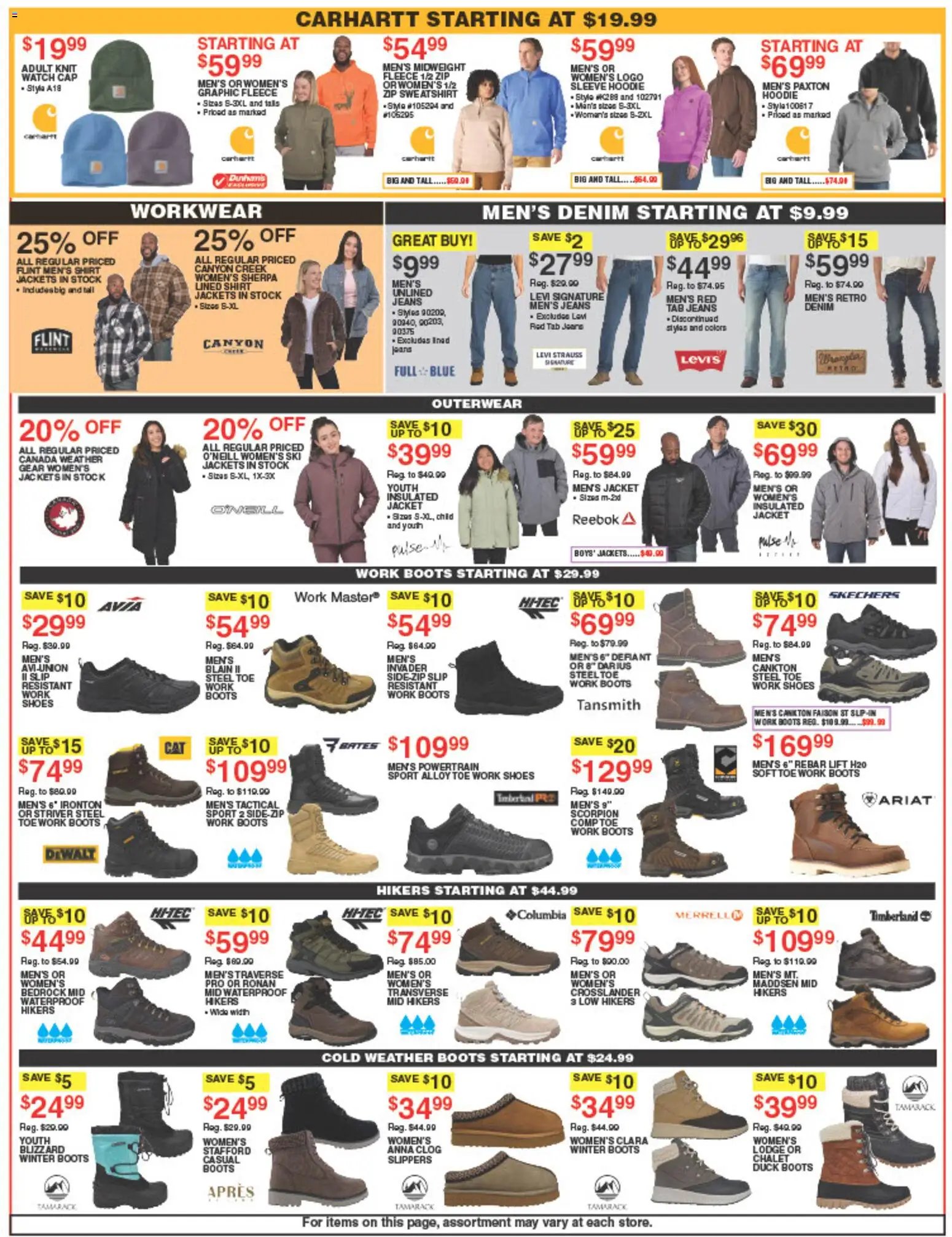 Dunham's Sports Weekly Ad