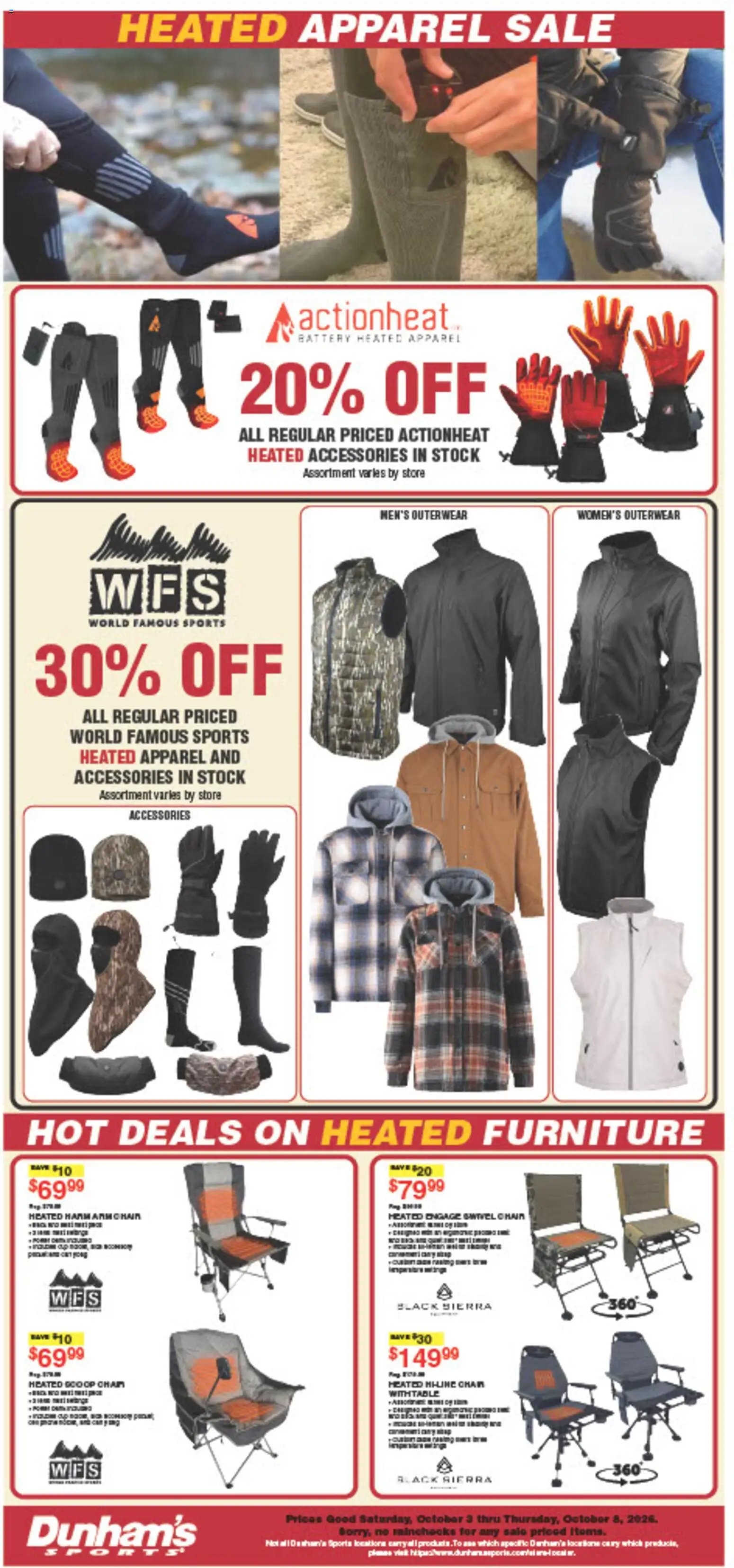 Dunham's Sports Weekly Ad
