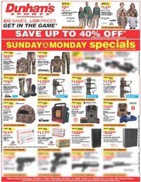 Dunham's Sports Weekly Ad
