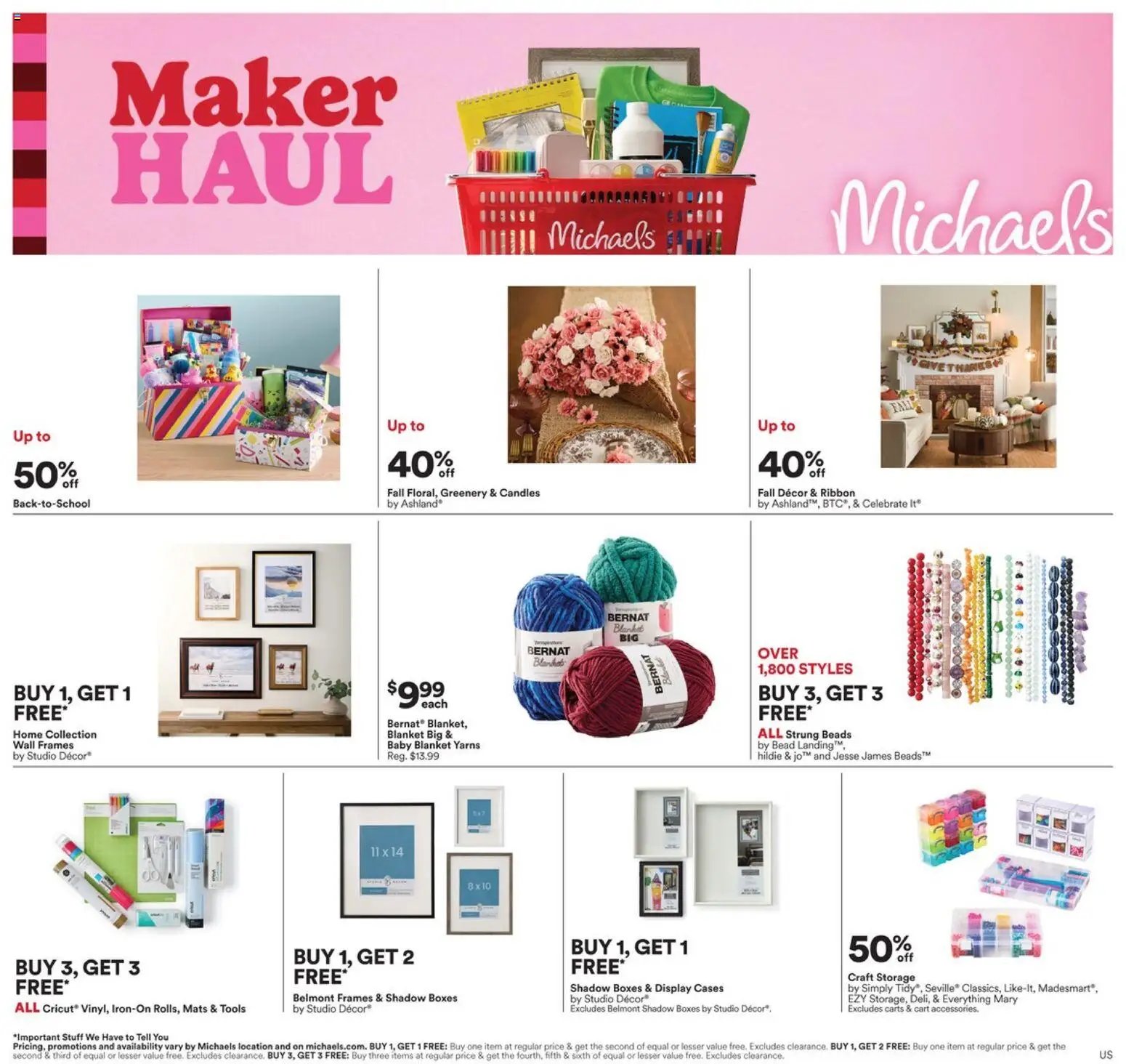 Michaels Weekly Ad