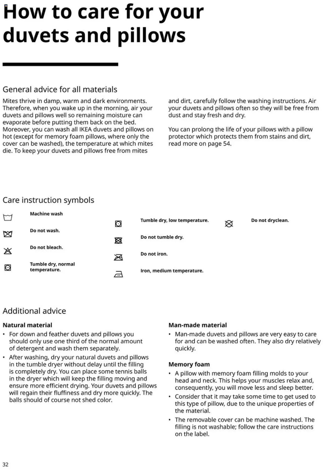 IKEA Mattress, duvet, pillow and protector (2025-01-01 - 2025-12-31) | 32