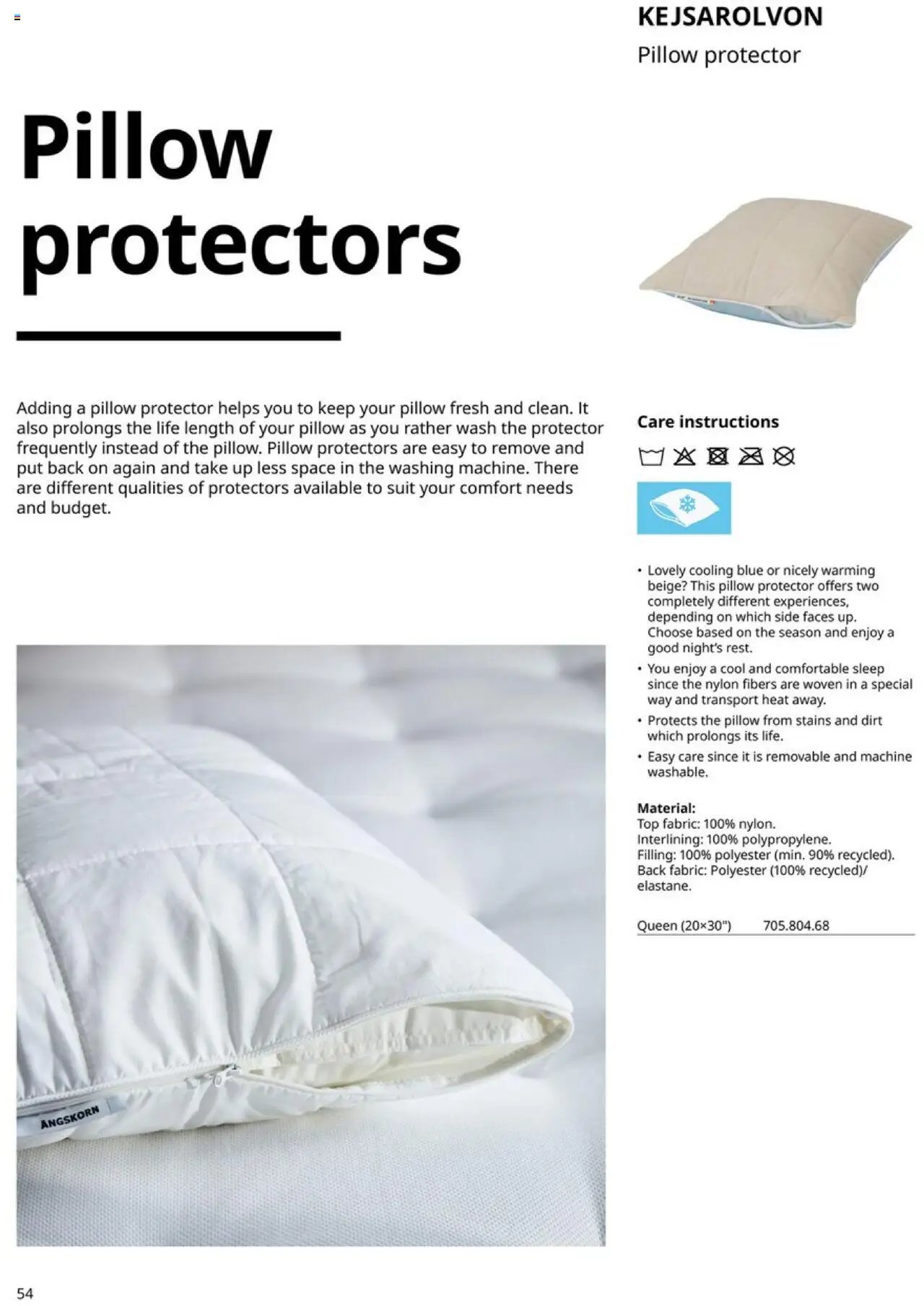 IKEA Mattress, duvet, pillow and protector (2025-01-01 - 2025-12-31) | 54