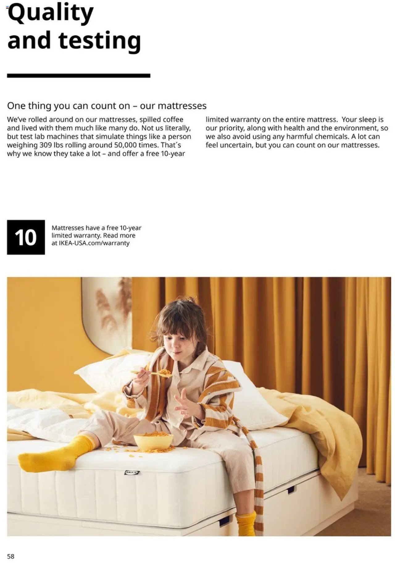 IKEA Mattress, duvet, pillow and protector (2025-01-01 - 2025-12-31) | 58