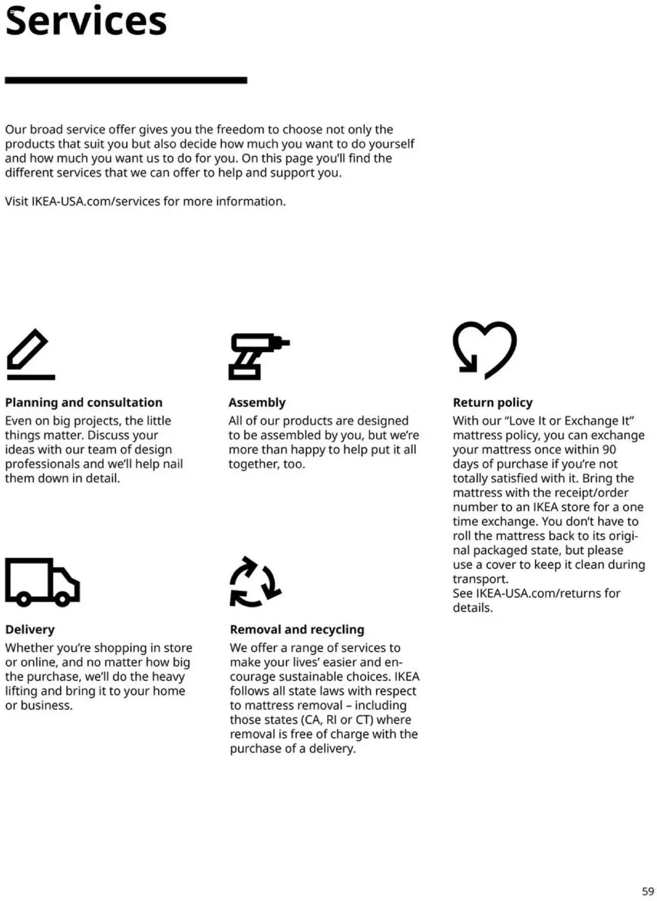 IKEA Mattress, duvet, pillow and protector (2025-01-01 - 2025-12-31) | 59