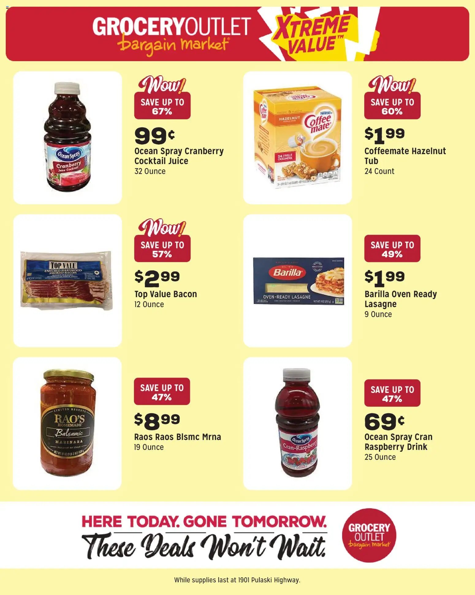 Grocery Outlet Weekly Ad