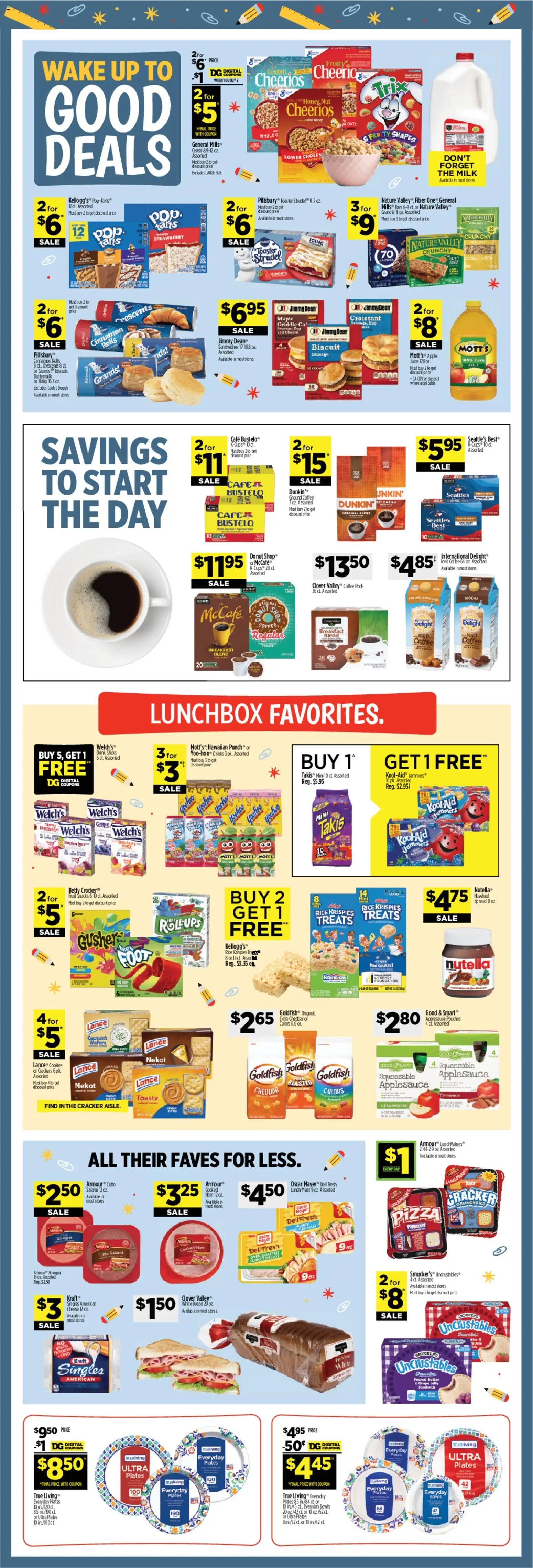 Dollar General Weekly Ad - TX