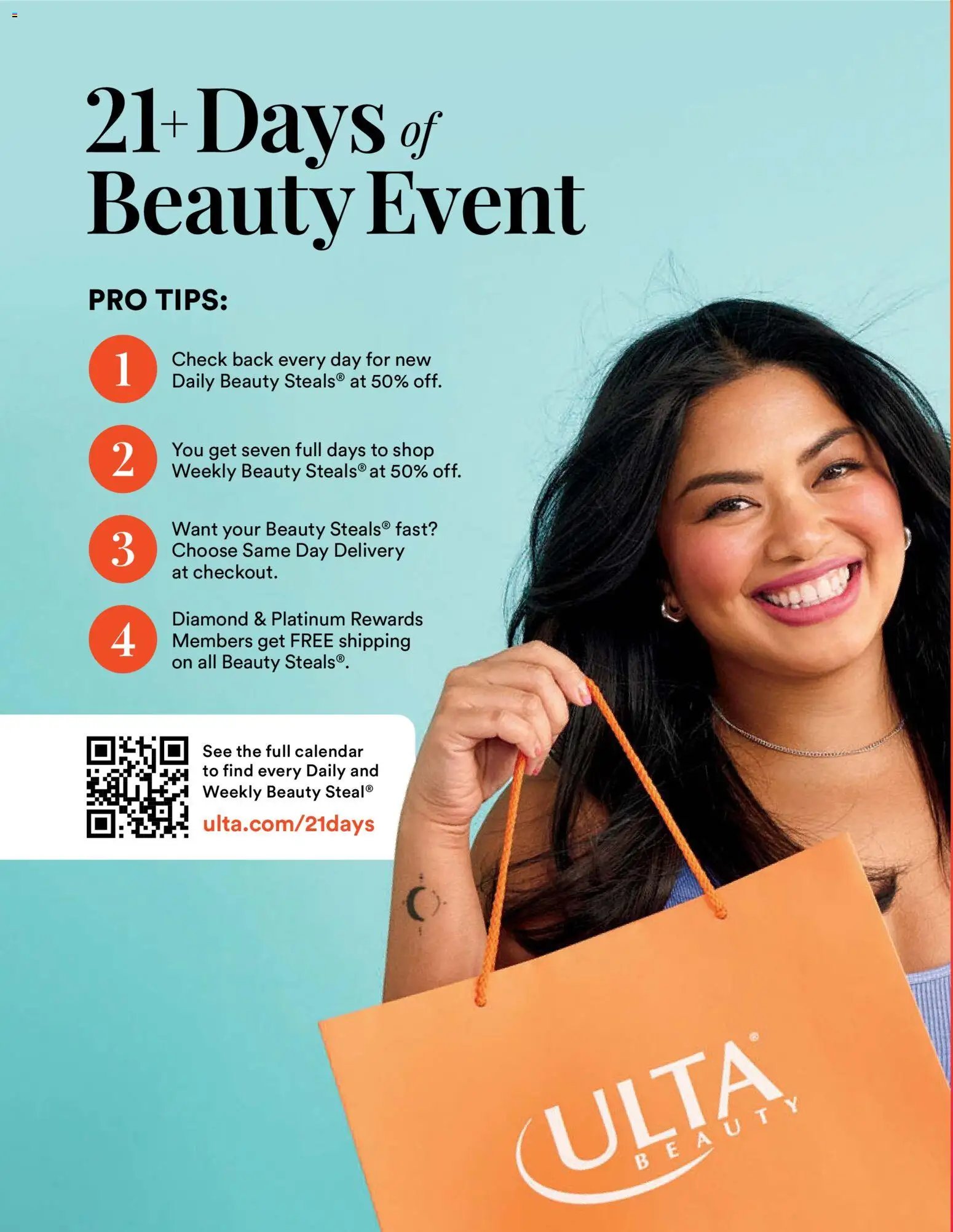 Ulta Beauty 21 Days of Beauty Calendar