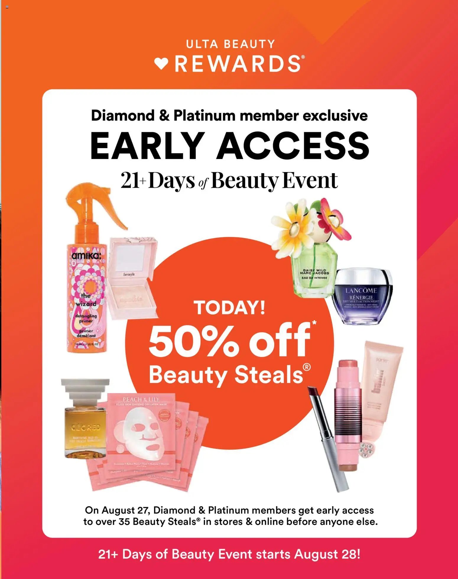 Ulta Beauty 21 Days of Beauty Calendar