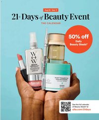 Ulta Beauty 21 Days of Beauty Calendar