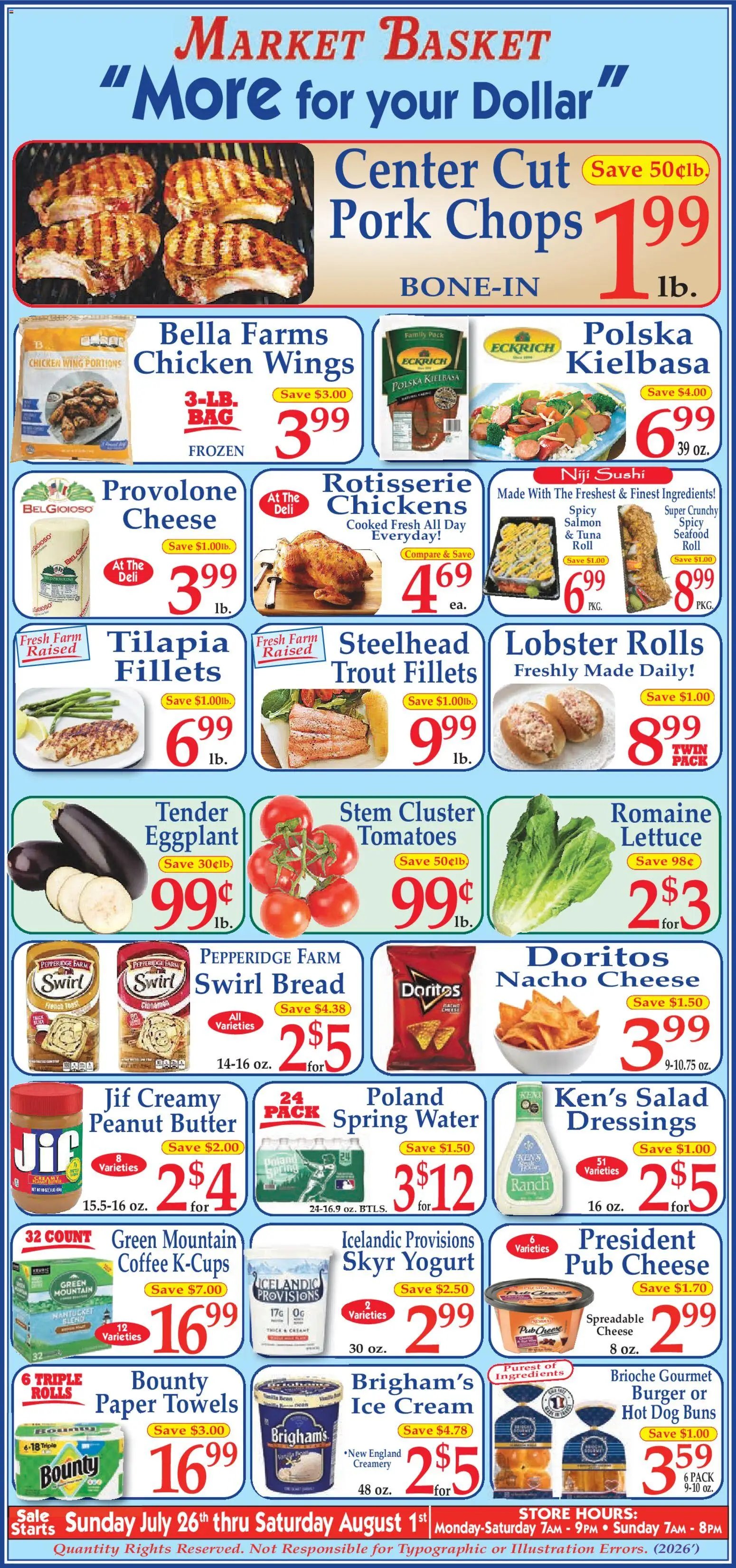 Market Basket Ad