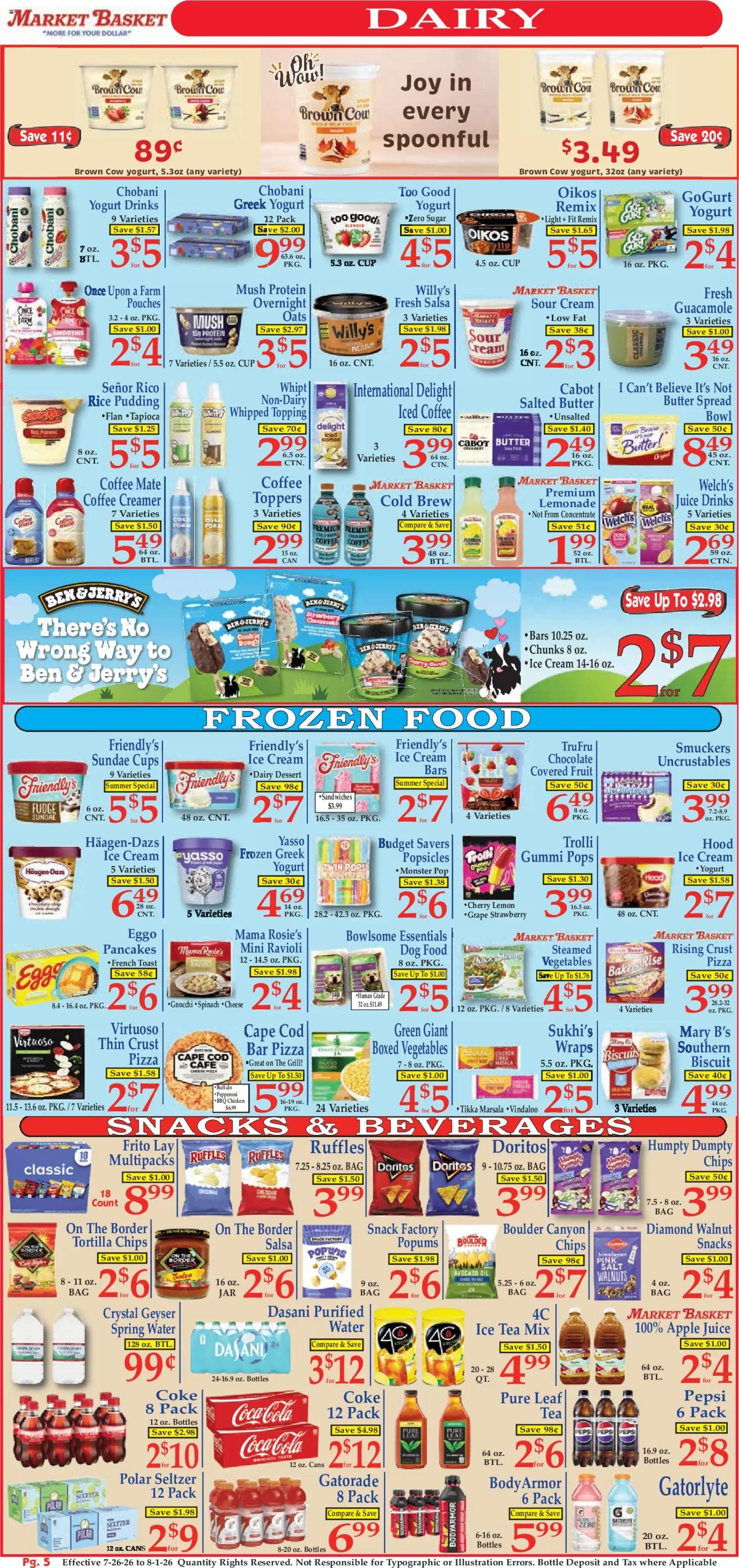 Market Basket Ad