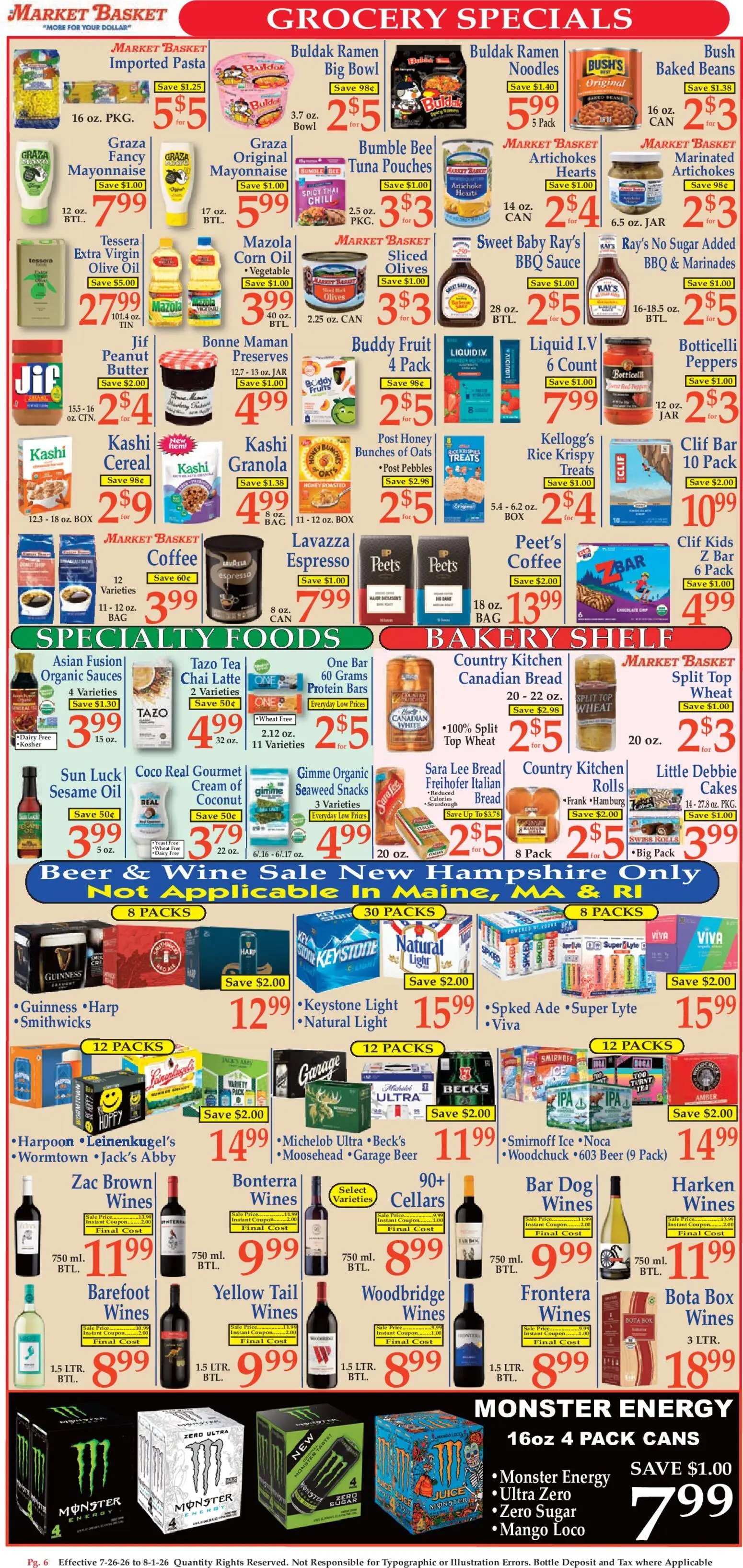 Market Basket Ad