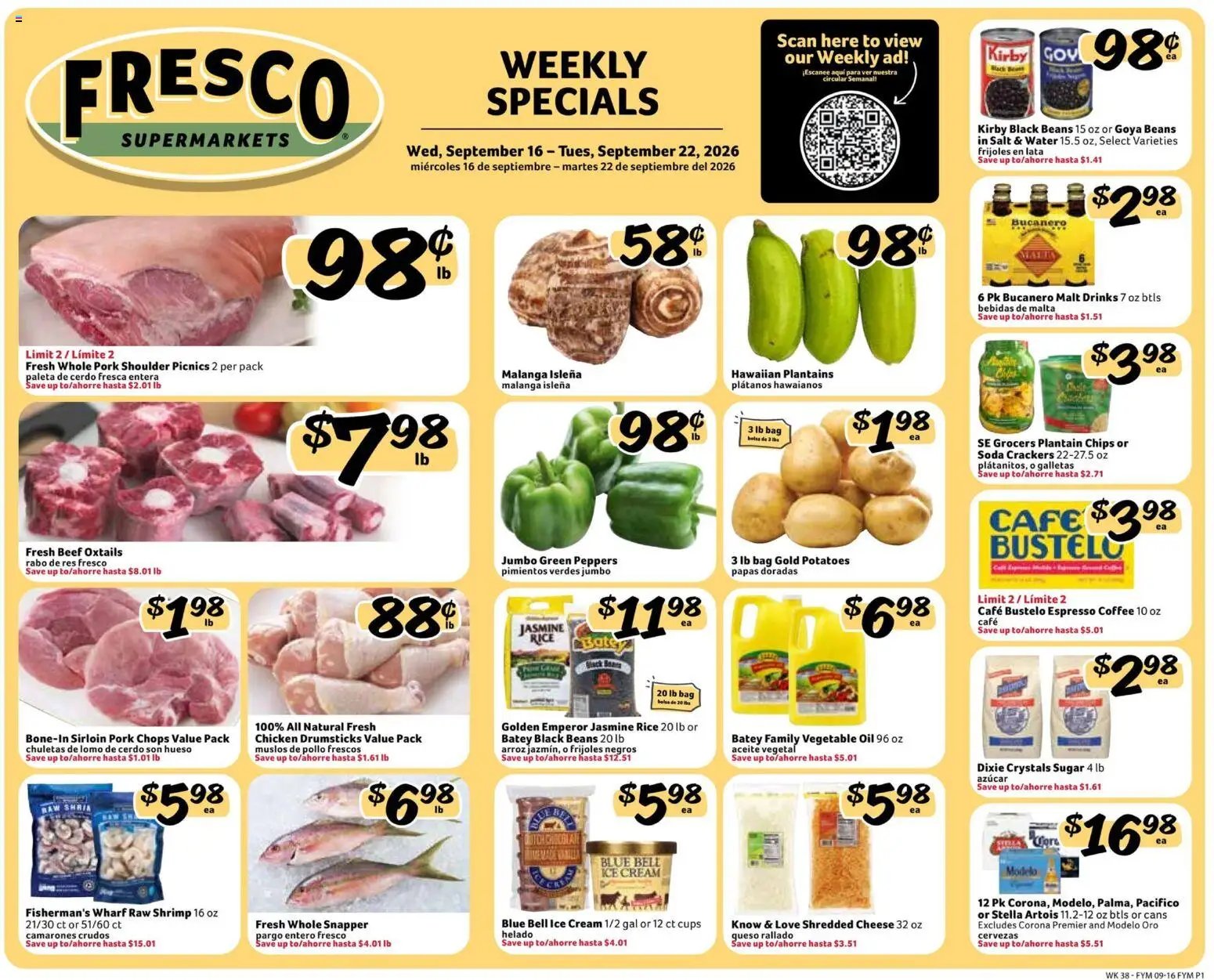Fresco y Más Weekly Ad