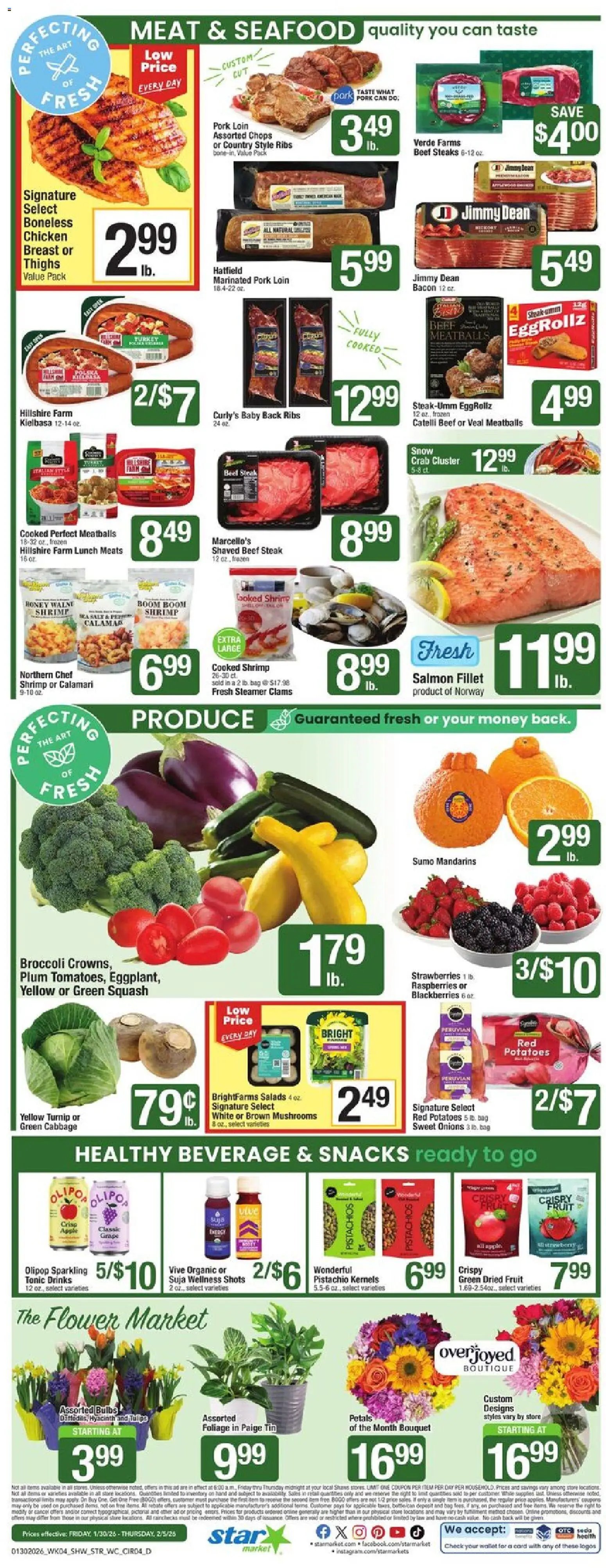 Star Market Weekly Ad - MA
