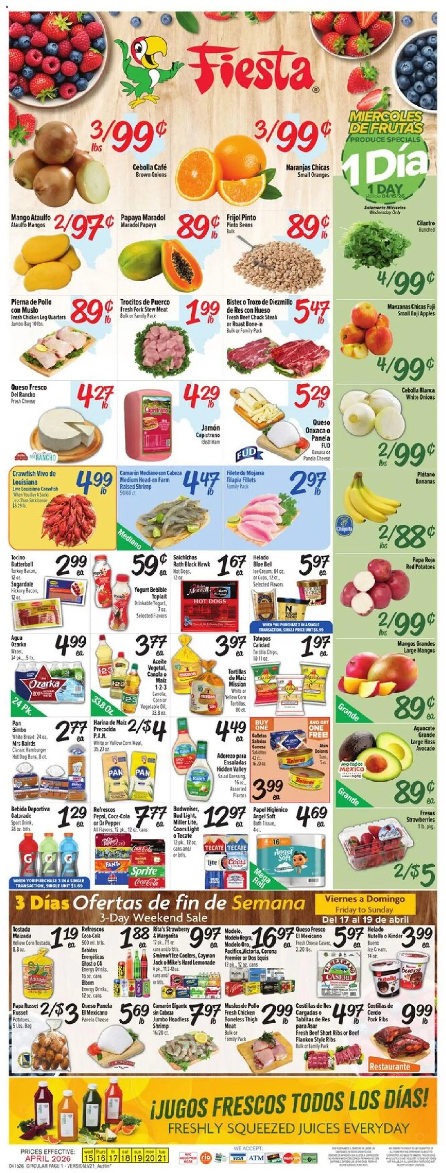 Fiesta Mart Weekly Ad