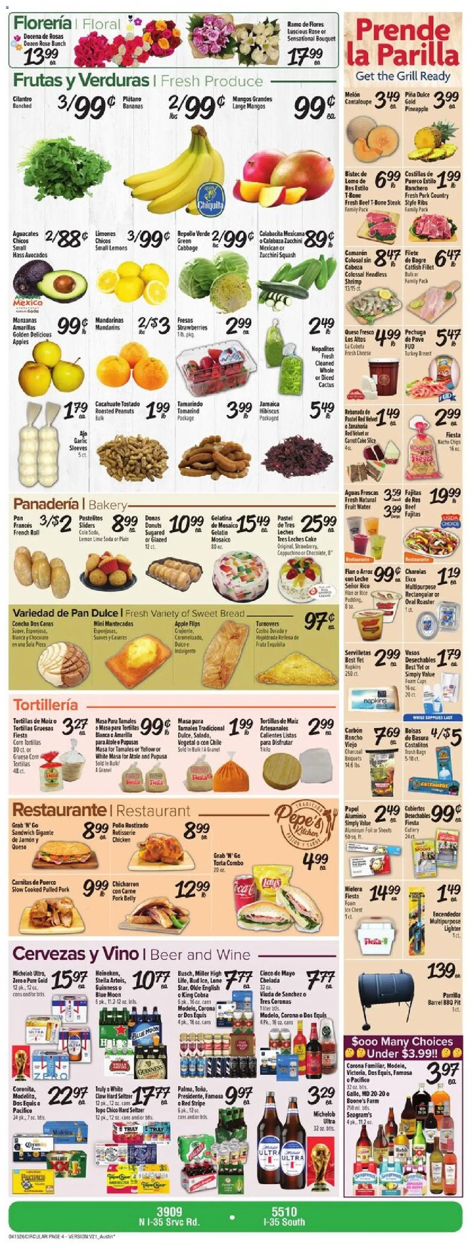 Fiesta Mart Weekly Ad