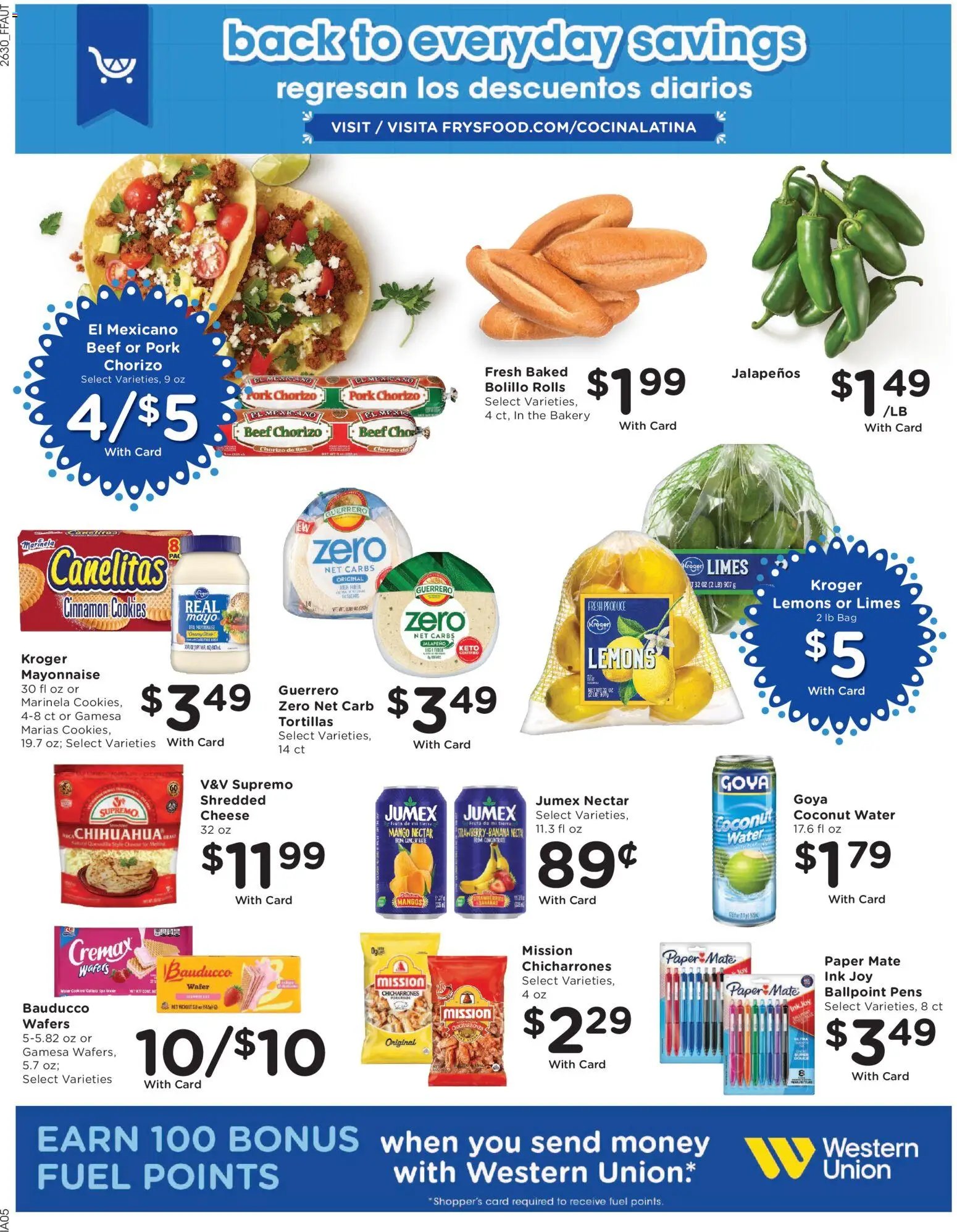 Fry's Food Weekly Ad