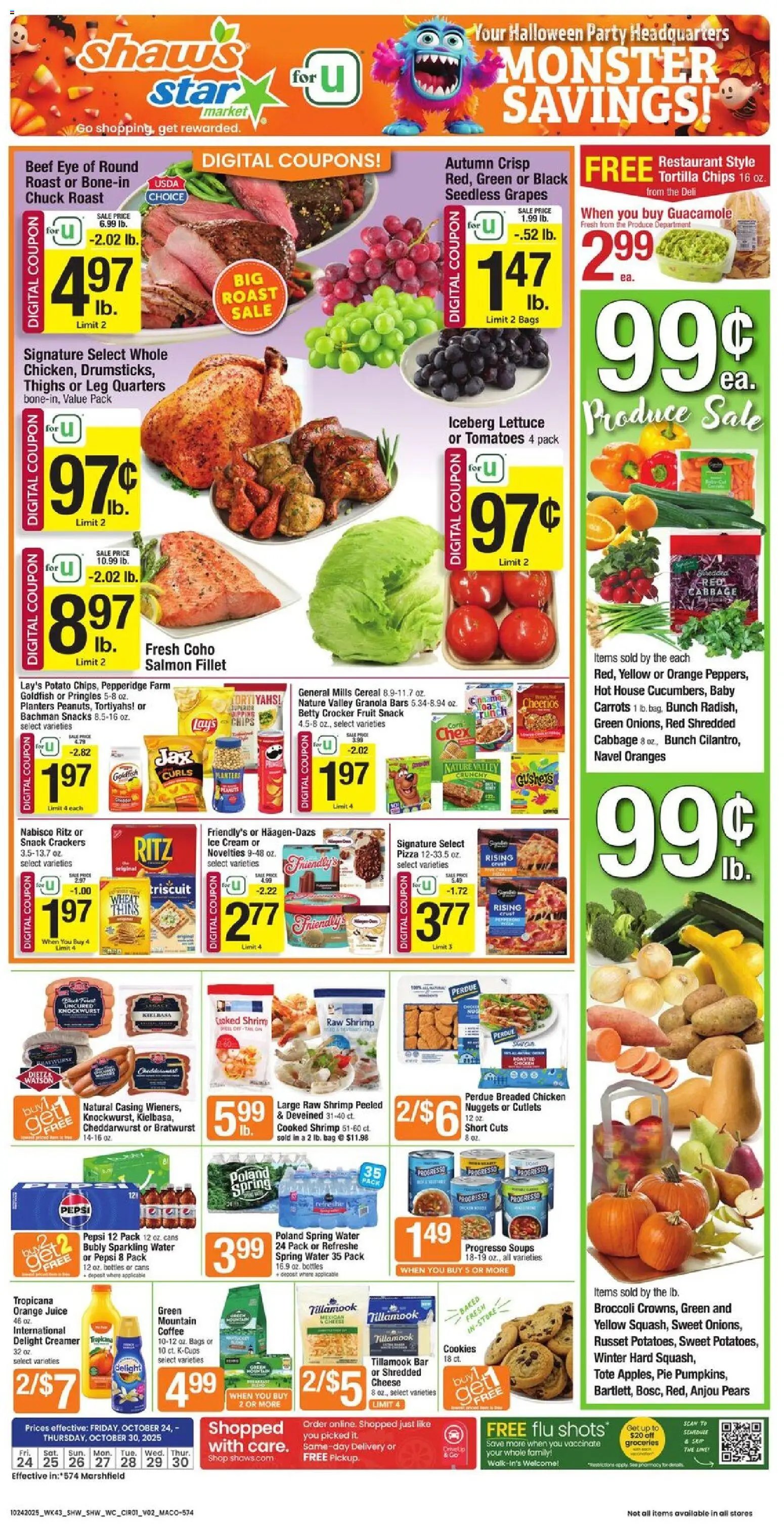Star Market Weekly Ad - MA (2025-10-24 - 2025-10-30) | 1