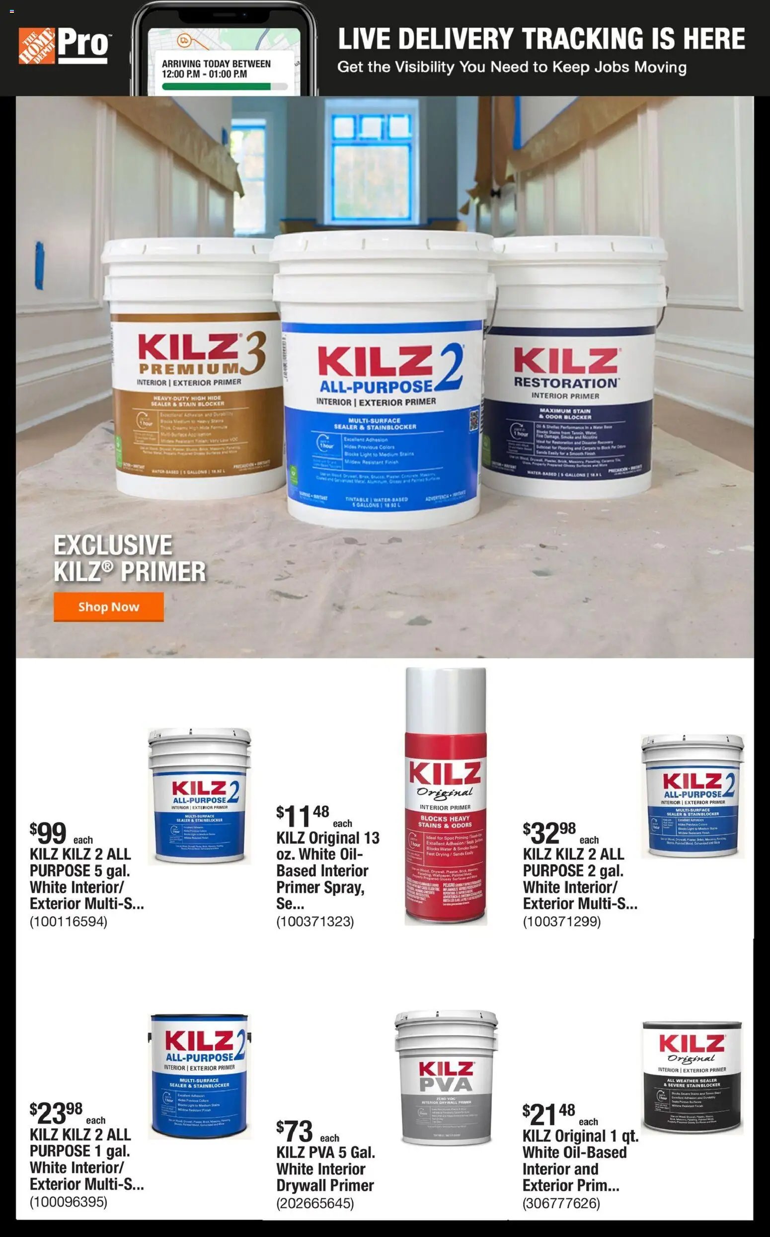 Home Depot Shop Pro Ad