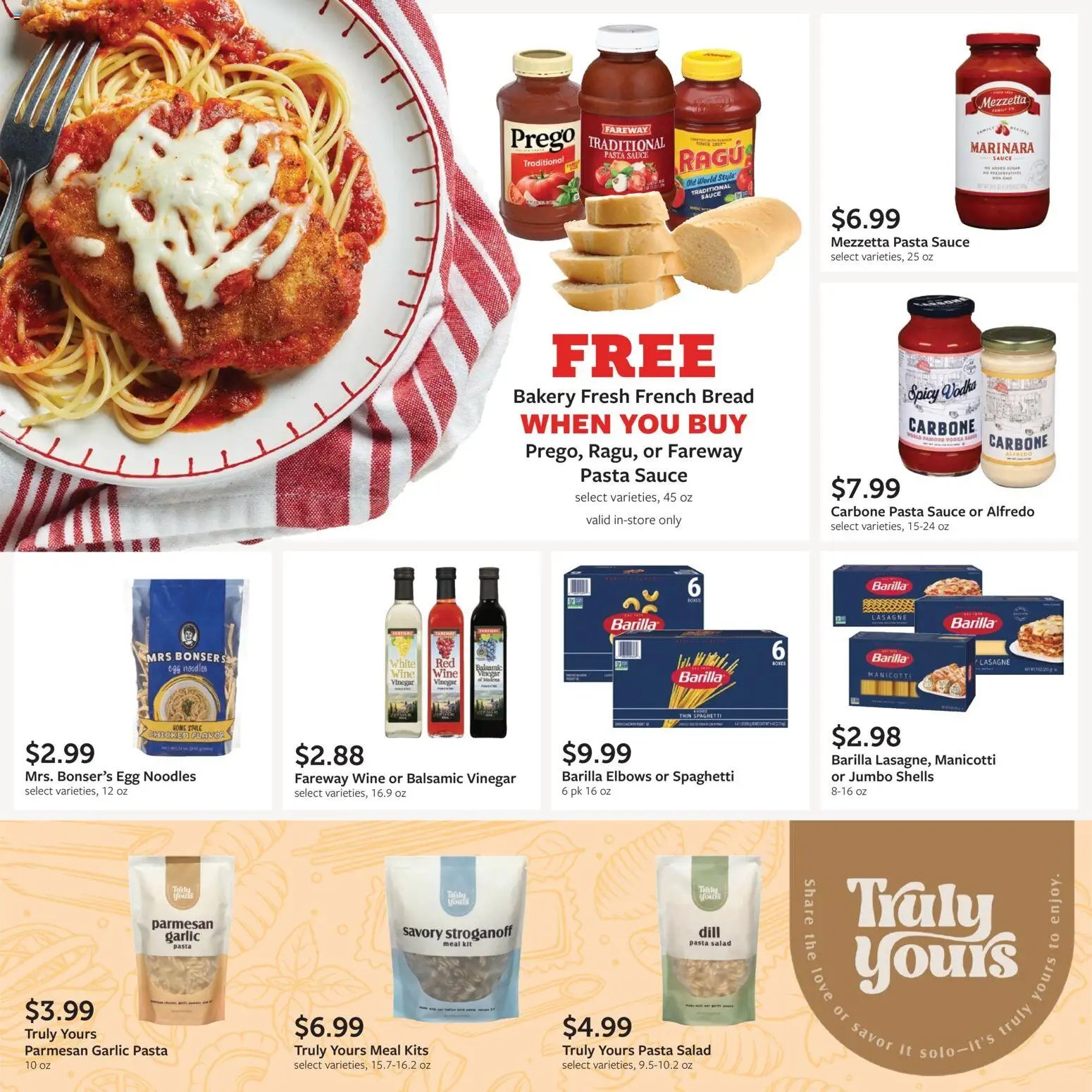 Fareway Monthly Ad
