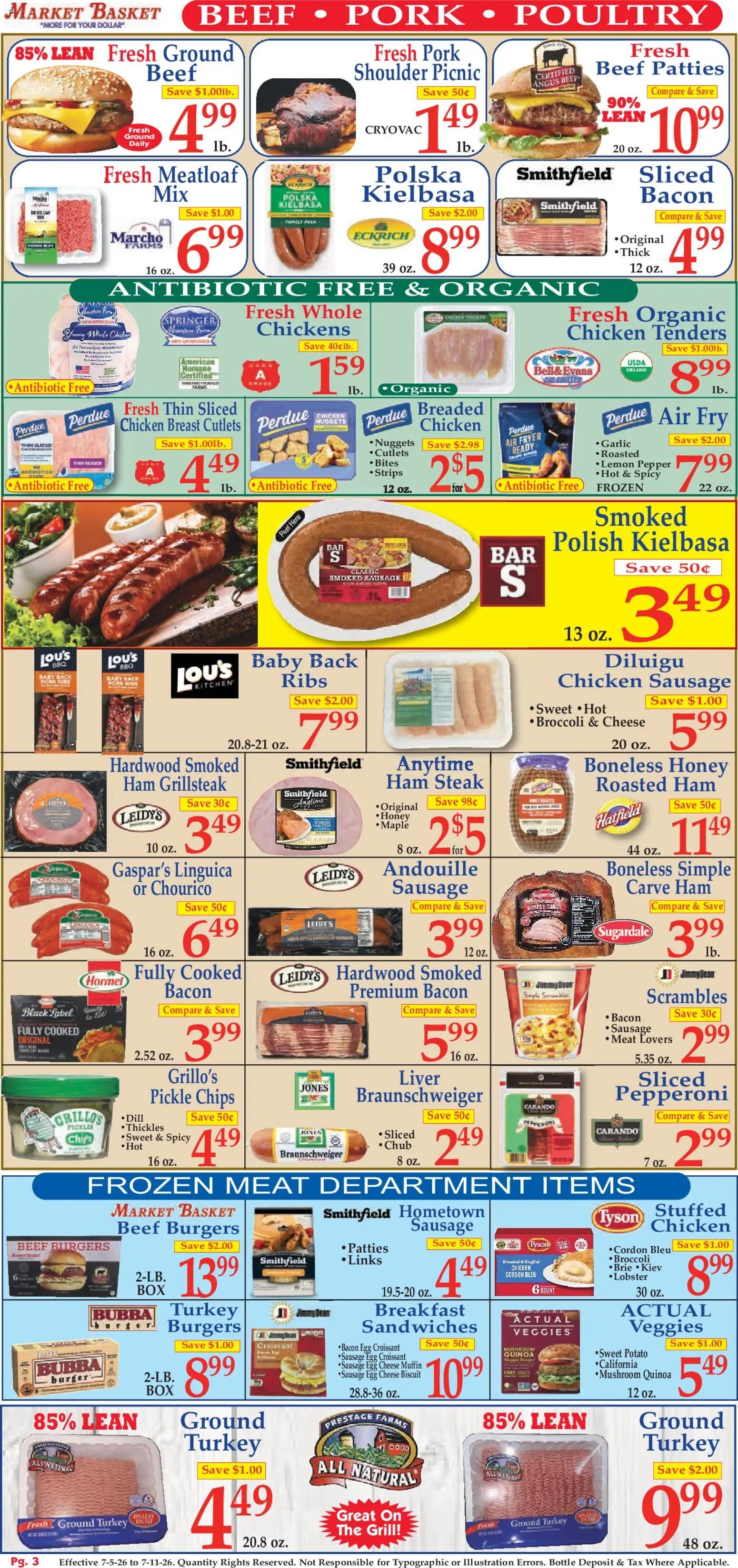 Market Basket Ad