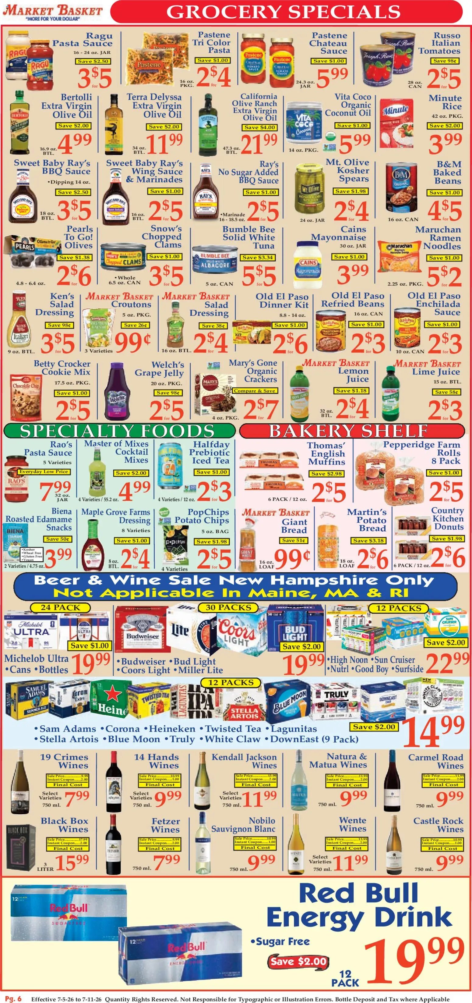 Market Basket Ad