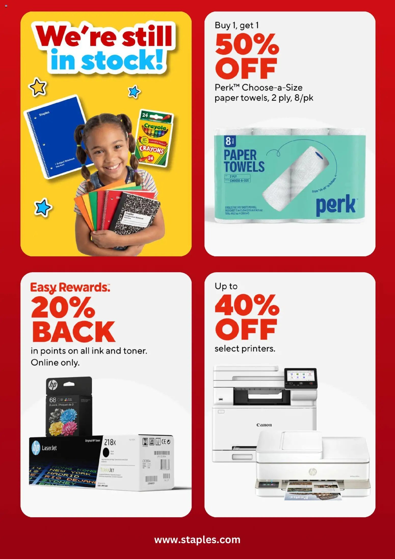 Staples Weekly Ad